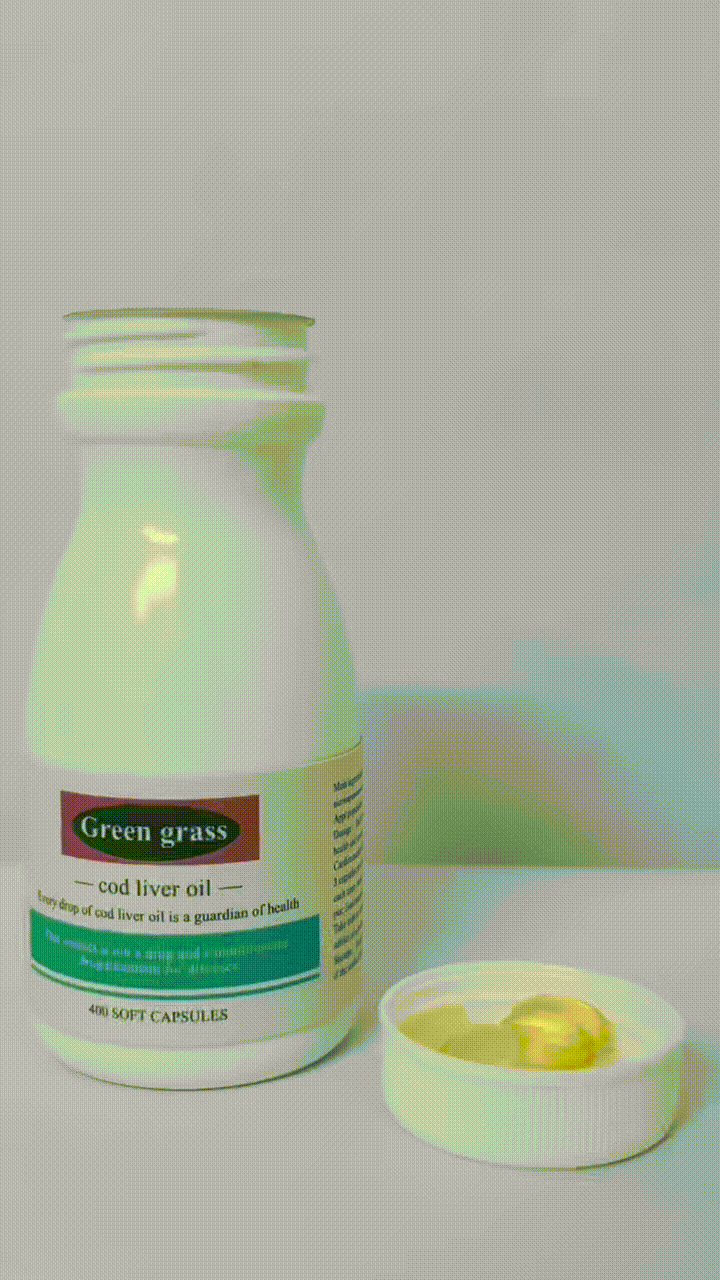 Green grass cod liver oil Fermented Cod Liver Oil Blend and Concentrated Butter Oil Blend - 400 Capsules