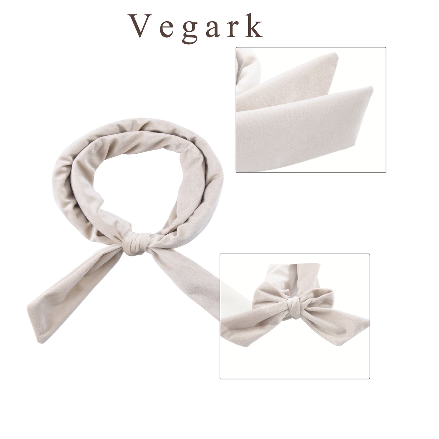 Vegark Non-electric hair rollers Heatless Velvet Hair Curler, Heatless Curls Overnight Hair Rollers