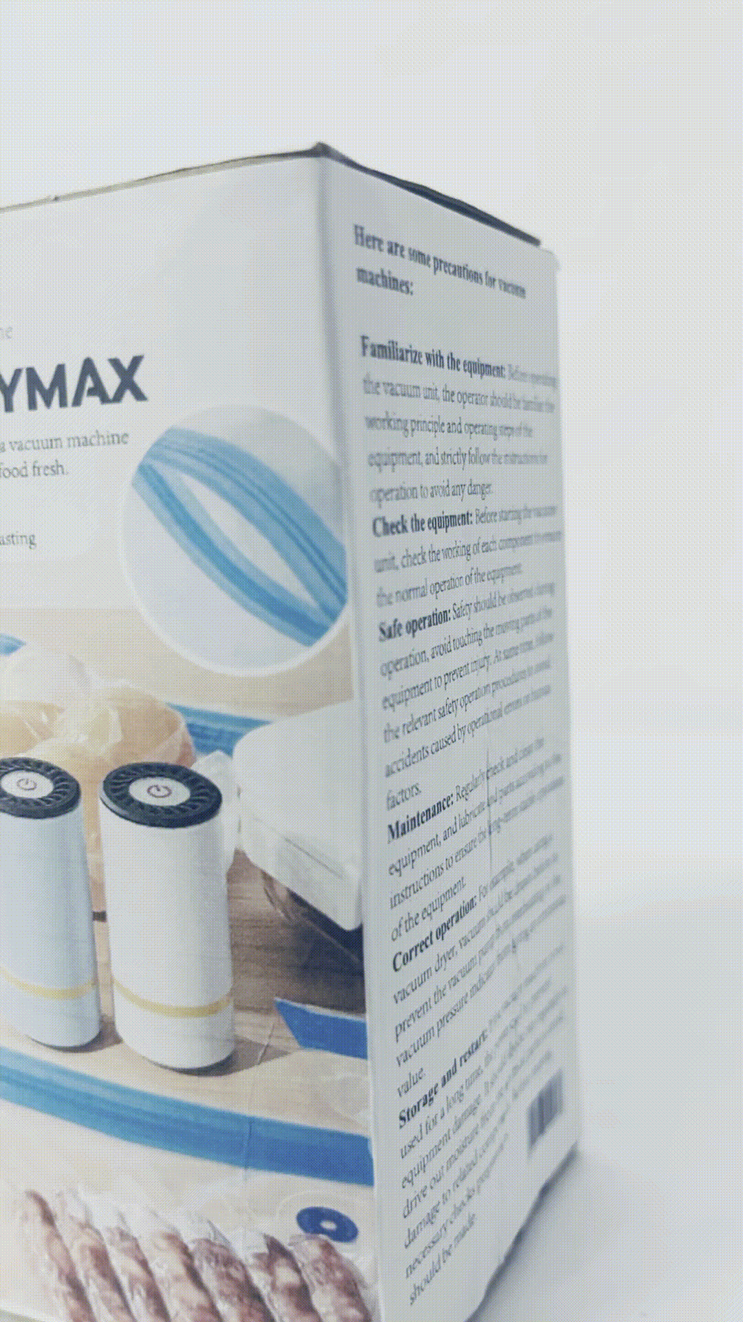 NANNYMAX Packing machines under vacuum , vacuum sealer for food
