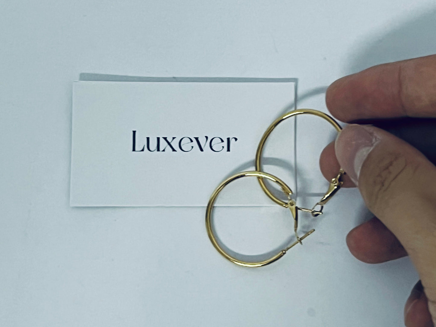 Luxever Jewelry Atelier Gold Filled Hoop Earrings Collection - 14K Solid Yellow Gold Filled Stylish Earrings for Women with Different Occasions & Styles