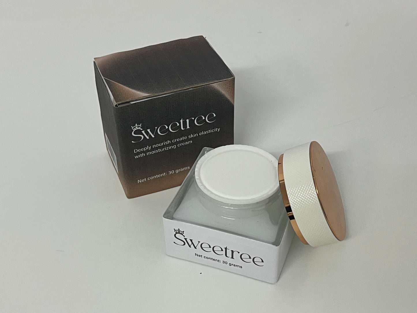 Sweetree Deep Nourishing Body Balm, Skin Elasticity Boosting & Long-Lasting Moisturizing Cream, 30g