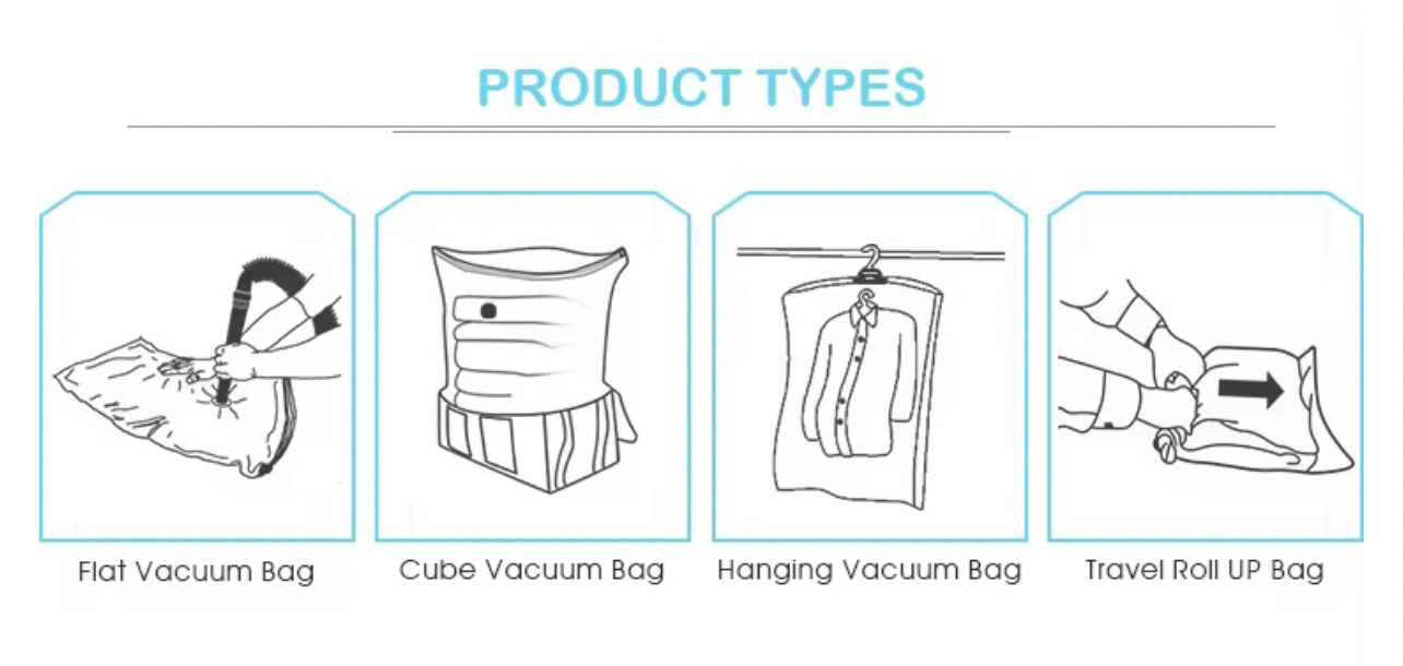 Freeswan-Vacuum cleaner bags-Vacuum bag, large capacity replacement bag accessories set with air pump and valve