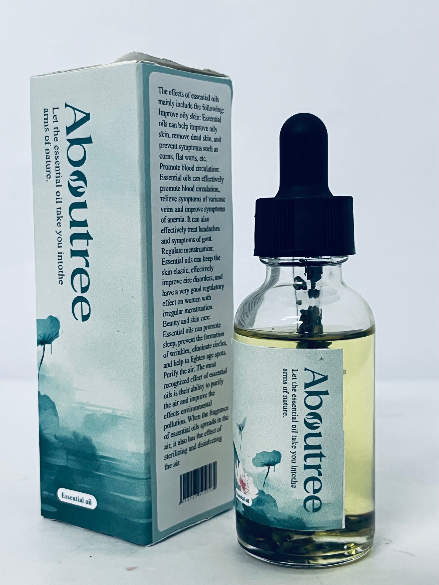 Aboutree Ethereal oils, 1 FL OZ - Natural Hair Growth Oil With Essential Oils, Nourishing Treatment for Split Ends, Dry Scalp, Hair Loss - Women's Hair Care