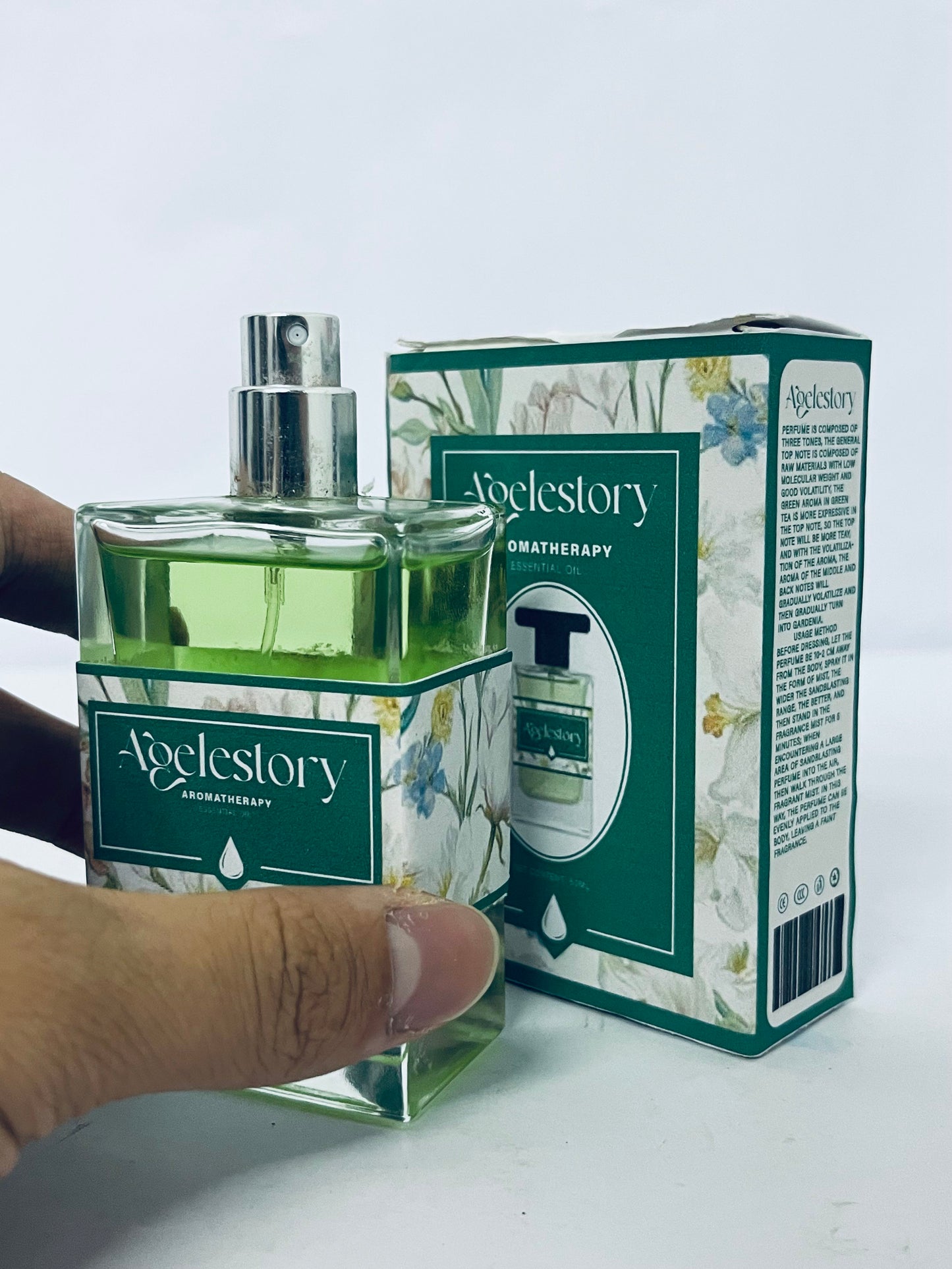 Agelestory Green Tea Essential Oil - Premium Grade Essential Oil for Aromatherapy, Soaps, Lotions, & Candles Vegan & Cruelty Free