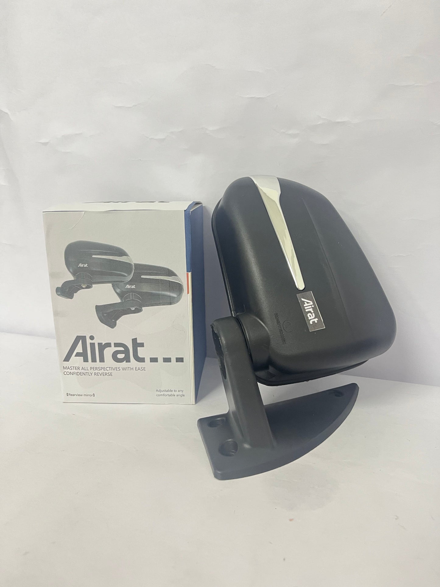 Airat Car Rearview Mirrors, Interior Clip-on Panoramic Trapezoid Rear View Mirror for Car, Wide Viewing Range, Universal Use for Vehicles