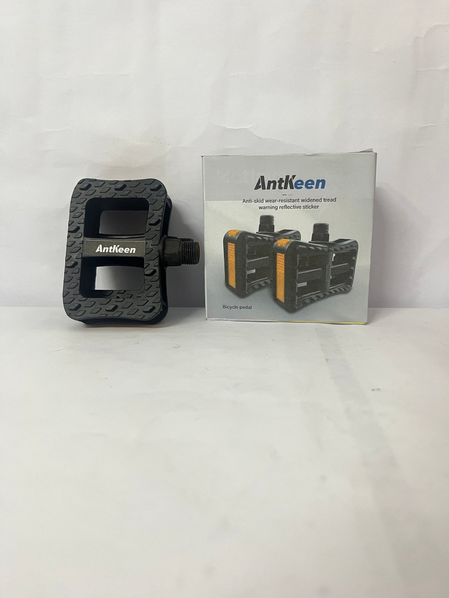 AntKeen Bike Pedals 9/16" Lightweight Non-Slip Bicycle Platform Pedals - Fits Most Adult Bikes & Mountain Bikes &MTB, Durable and Slip-Resistant Design