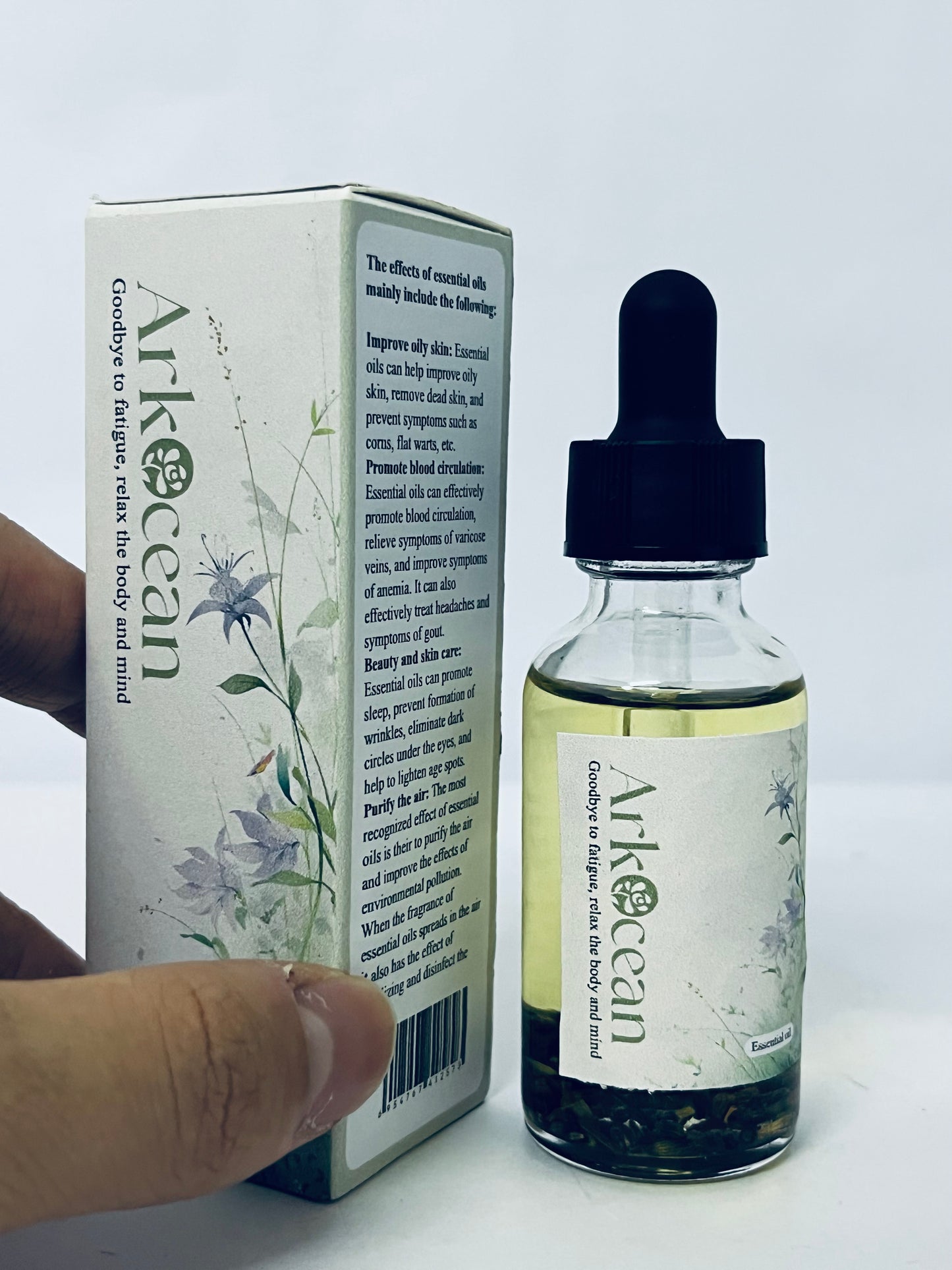 ArkOcean Essential Oil with Glass Dropper Premium Grade Essential Oils for Diffuser, Aromatherapy, Soap and Candle Making