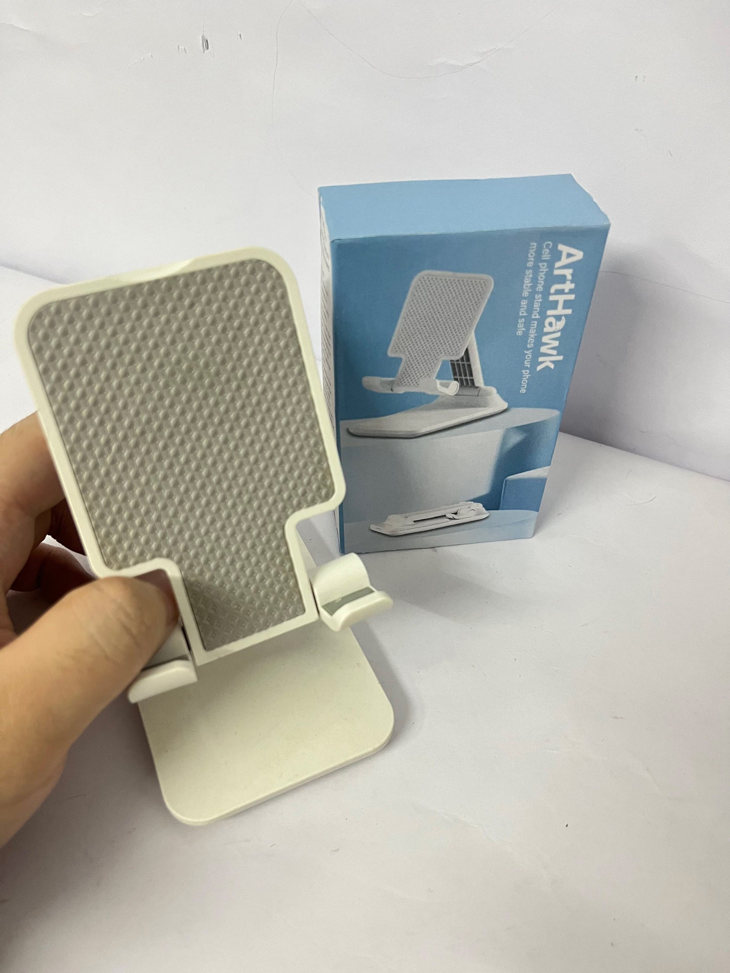 ArtHawk Multi-Functional Phone & Tablet Stand - Stable & Anti-Slip · Multi-Angle Adjustment · Desktop Efficiency Tool