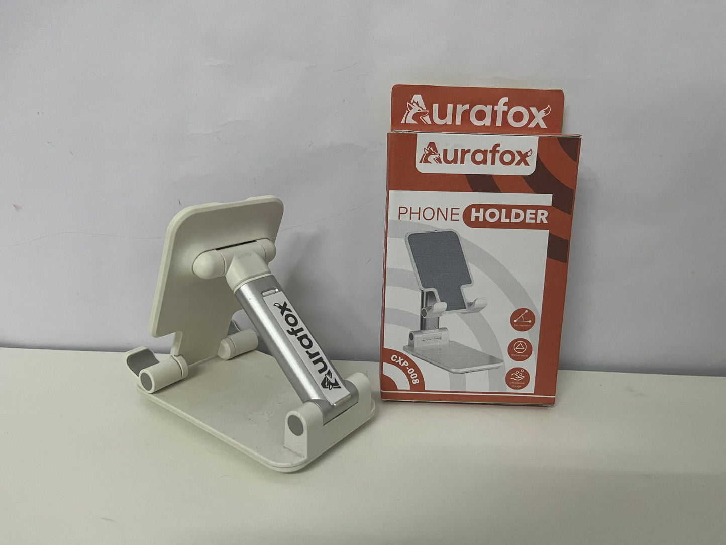 Aurafox Adjustable Phone Holder A Multi-Scenario Essential for Viewing & Working