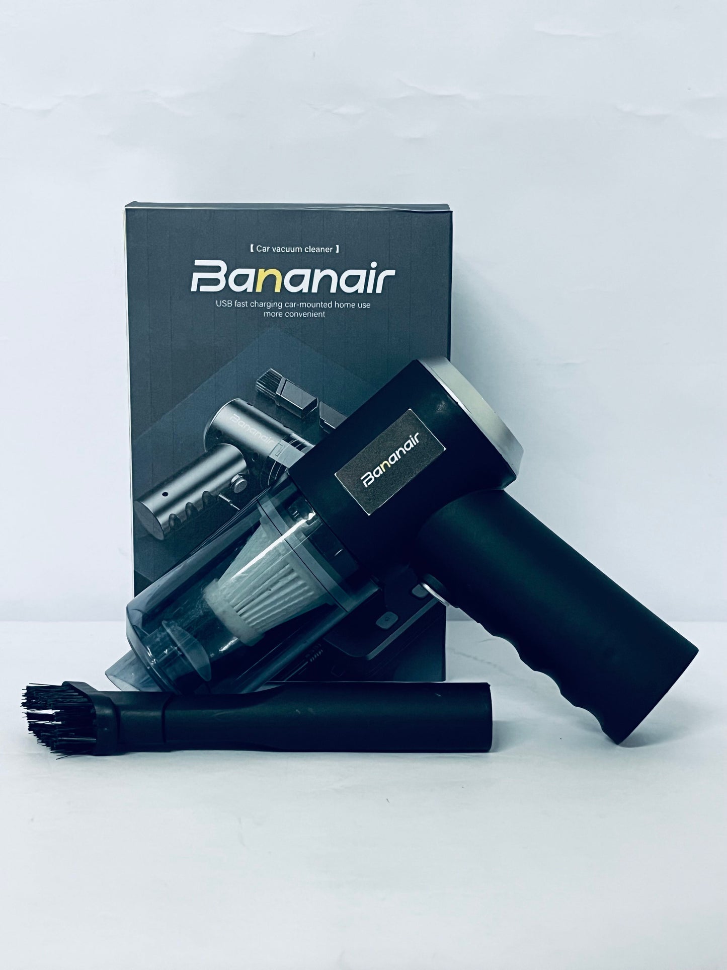 Bananair Electric Air Duster, Cordless Air Duster,Strong Flow Rate,Rechargeable Battery, Dust Blower for Keyboard, PC Fans & Housing, Cabinet
