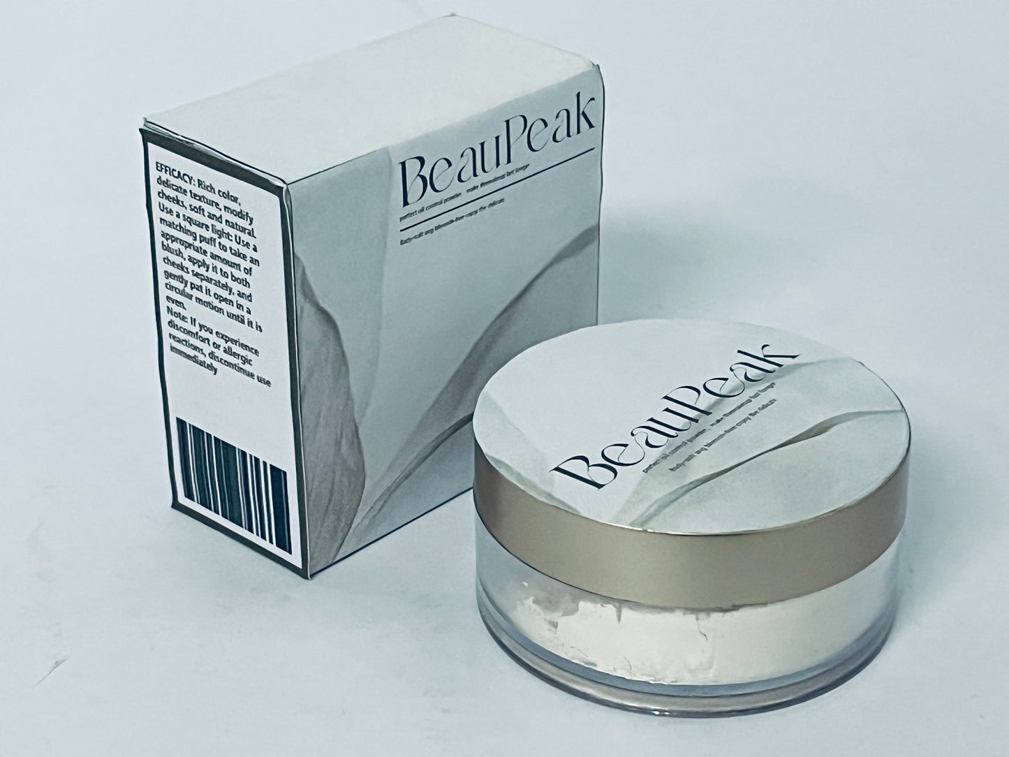 BeauPeak Oil Control Face Pressed Powder,Matte Smooth Flawless Setting Powder Makeup,Waterproof Long Lasting Finishing Powder,Cruelty Free Lightweight Face