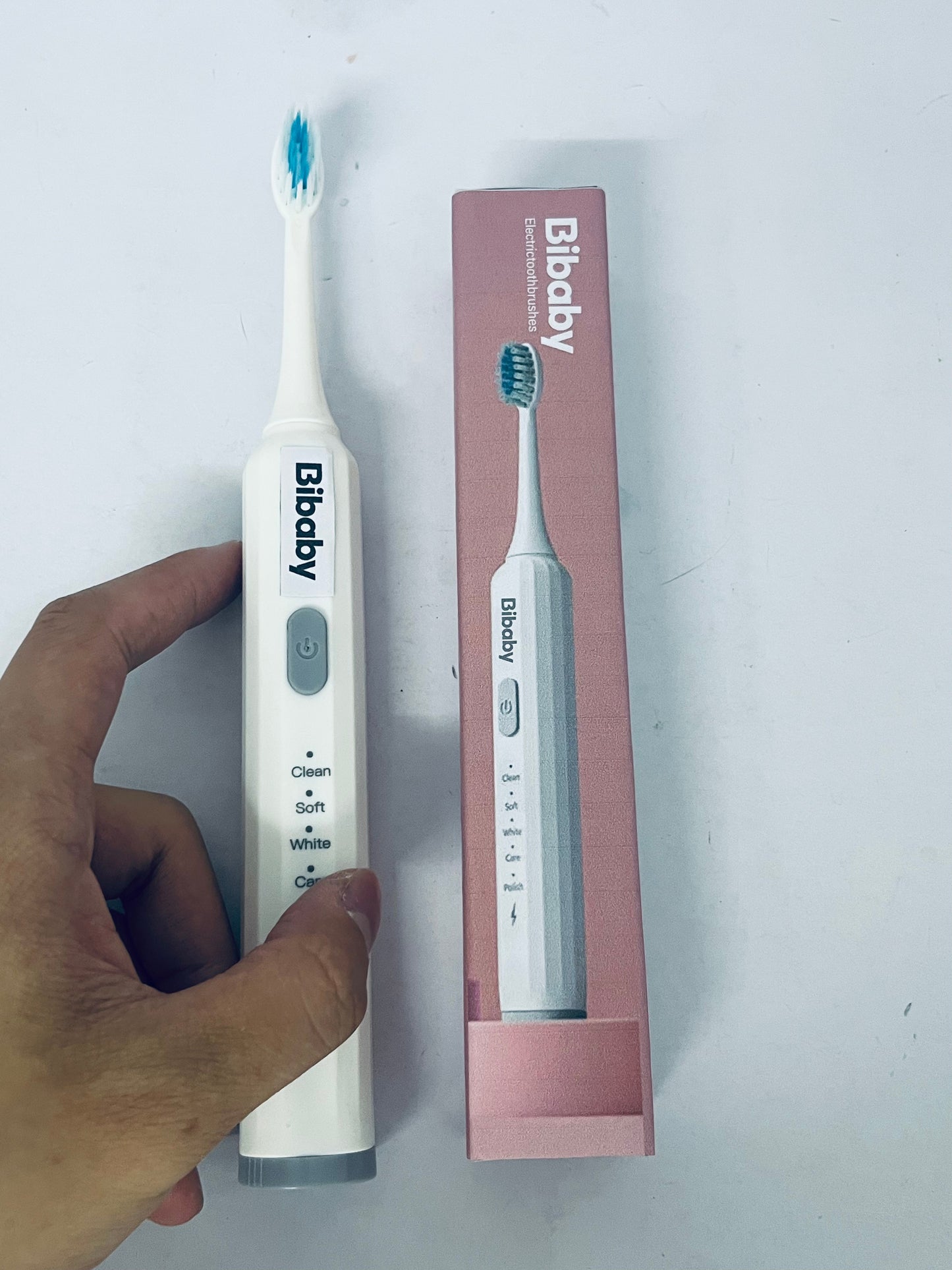 Bibaby Electric Toothbrush with 5 Modes | Sonic Vibration for Deep Cleaning, Gum Care & Teeth Whitening