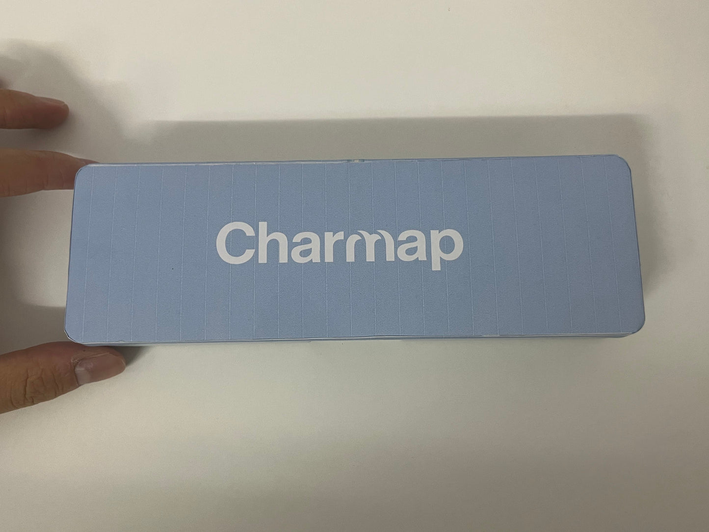 Charmap Minimalist Striped Pencil Case Tidy Storage Item for Desktop