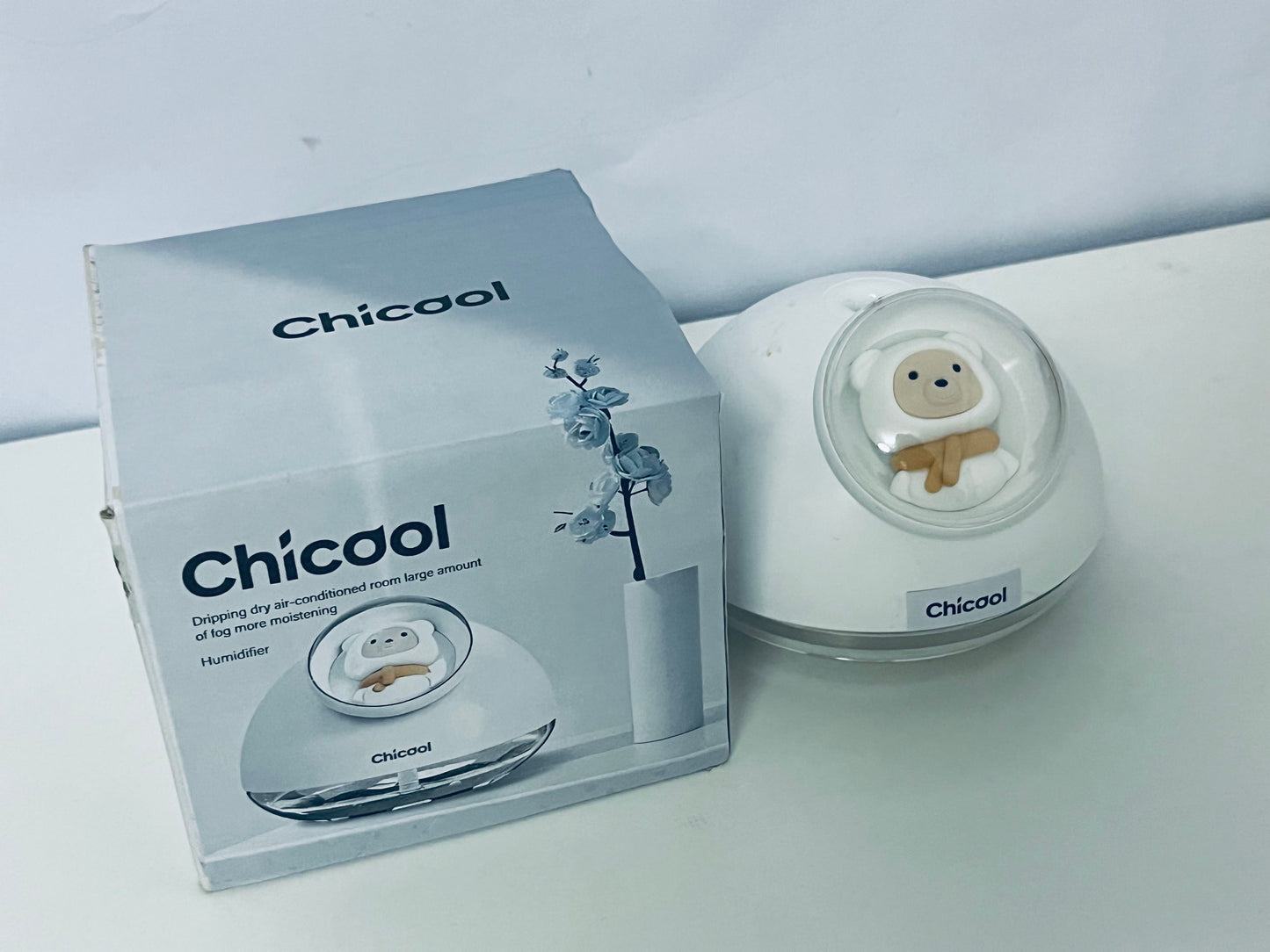 Chicool Cute Lamb Humidifier, Large Mist Volume, Quiet Humidification for Air-Conditioned Room, Bedroom & Desktop, Adorable Desktop Decoration