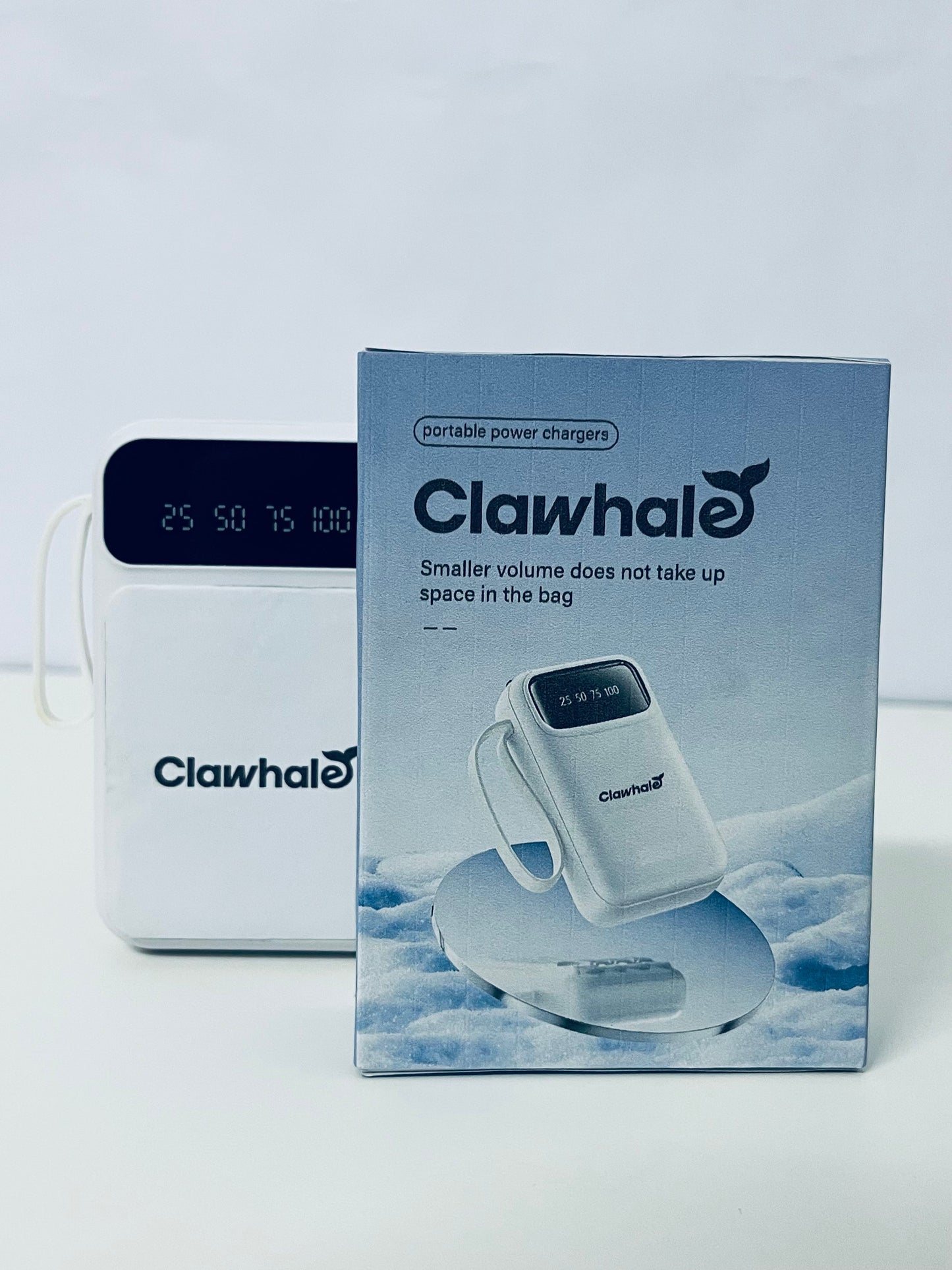Clawhale Mini Digital Display Power Bank Portable High Capacity A Lightweight & Efficient Item for Daily Charging
