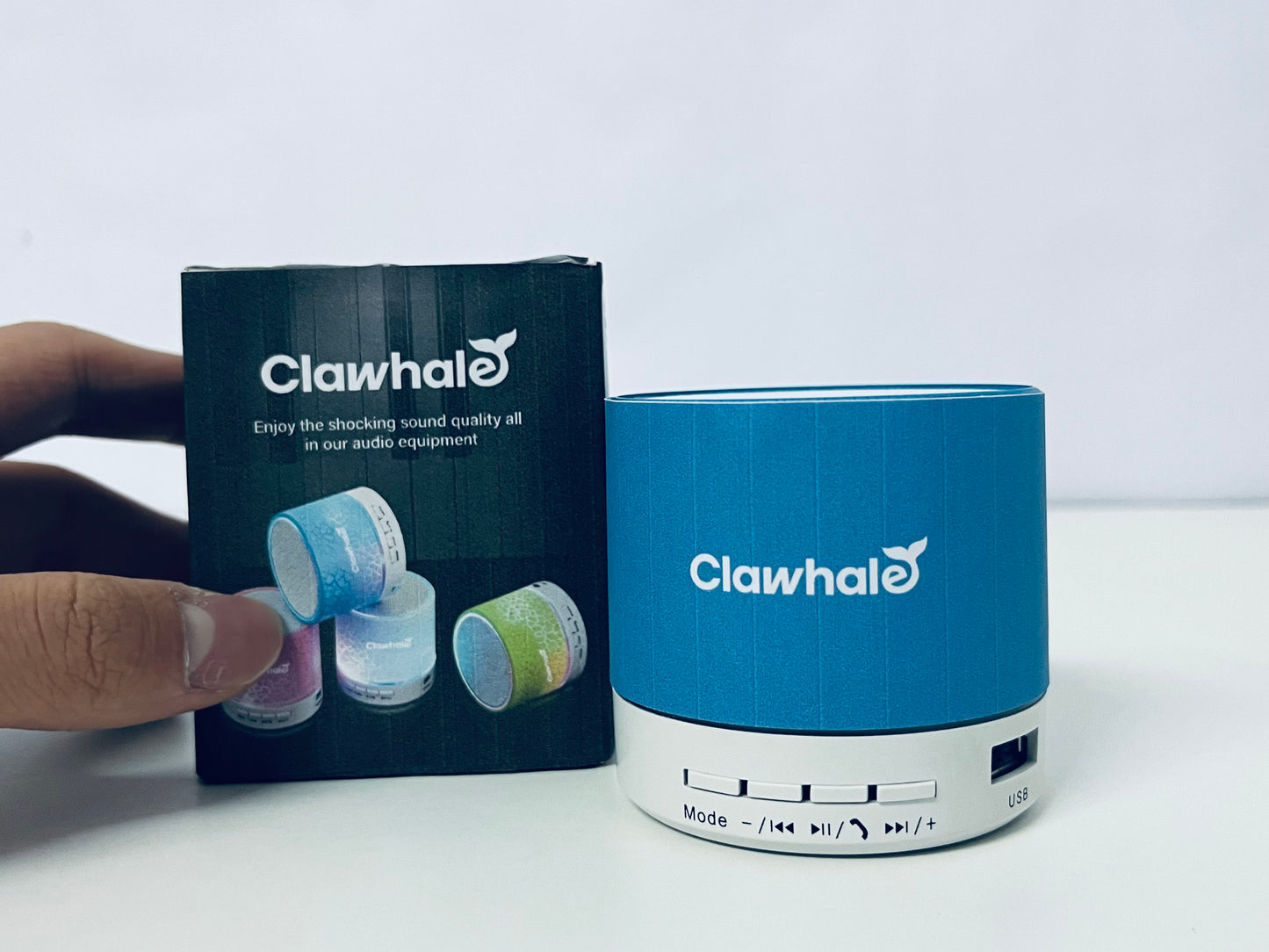 Clawhale Mini Bluetooth Speaker Stunning Sound Quality A Portable Audio Item for Daily Entertainment