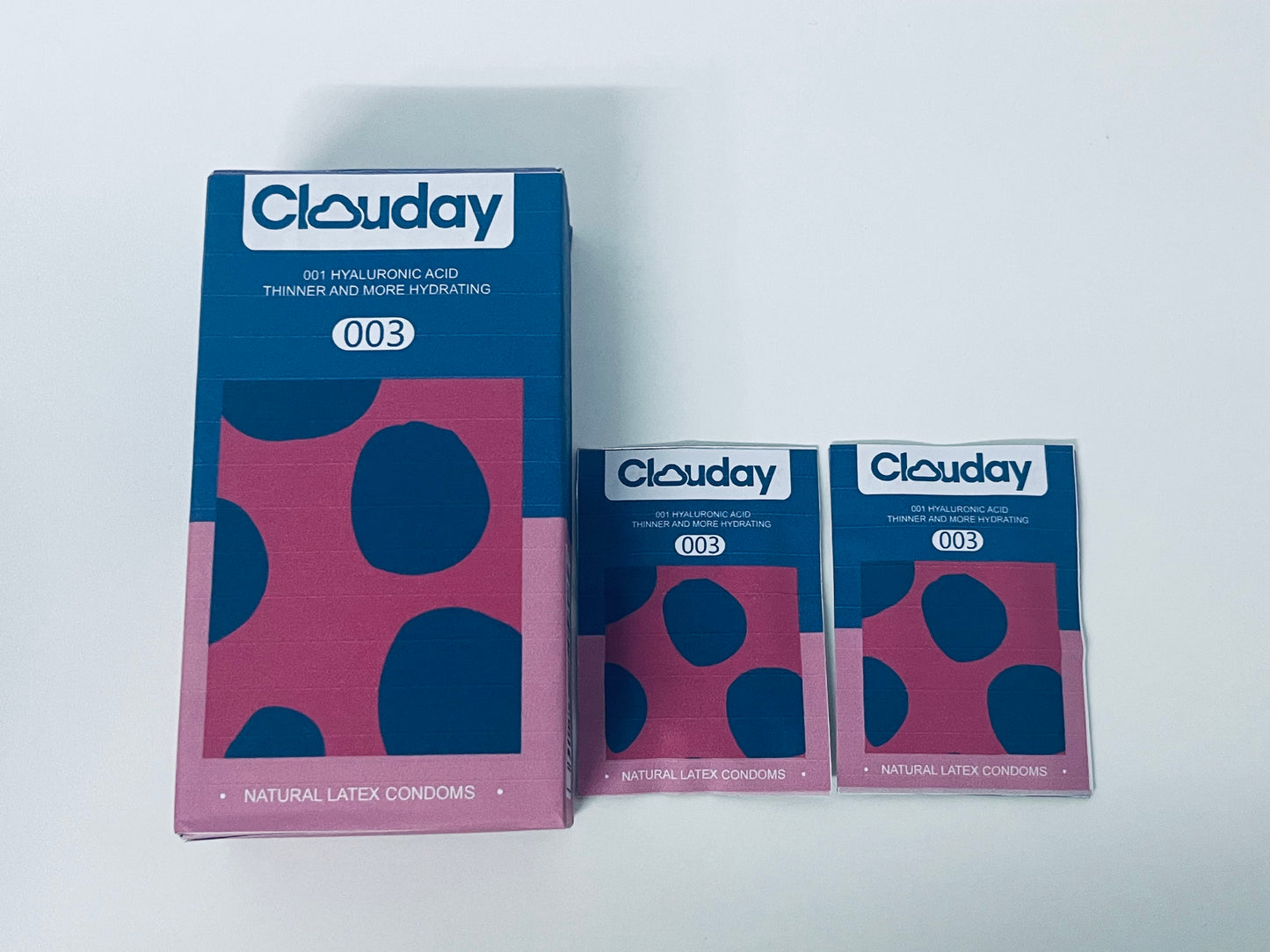 Clouday 001 Hyaluronic Acid Ultra-Thin Hydrating Condoms
