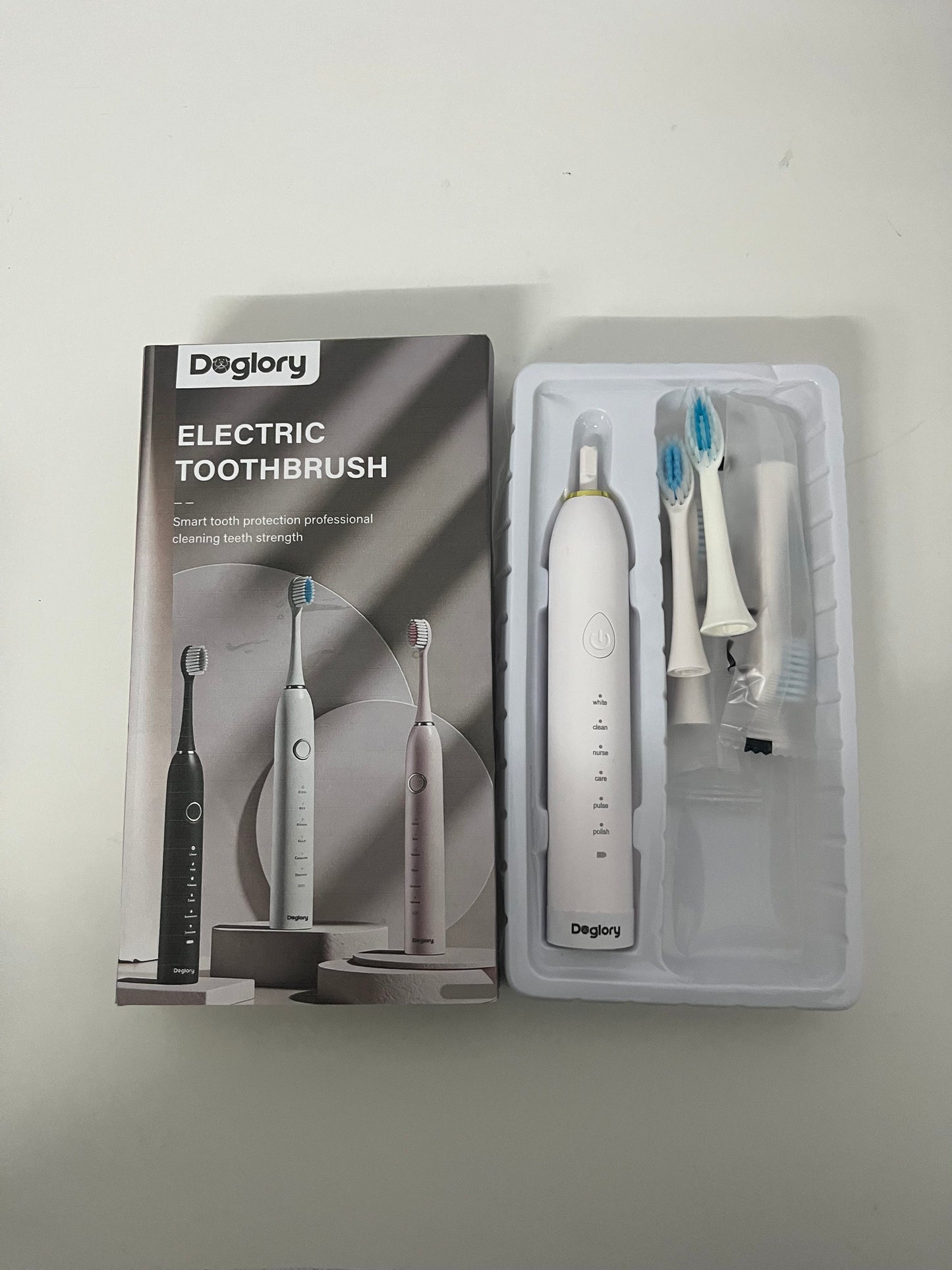 【Doglory Sonic Electric Toothbrush】—— Smart Protection for Professional-Grade Teeth Cleaning