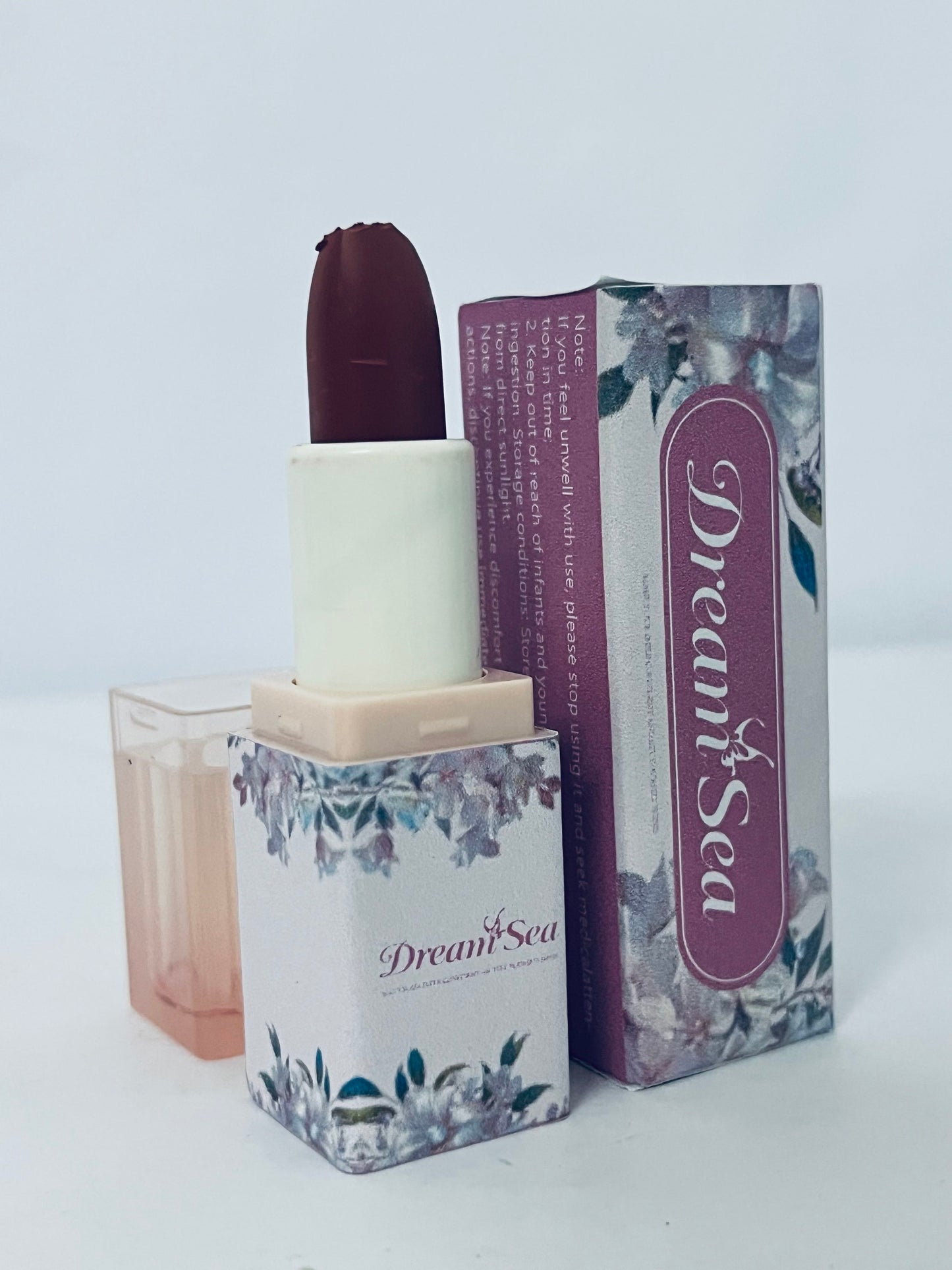 DreamSea Color Sensational Lipstick, Lip Makeup, Cream Finish, Hydrating Lipstick, Plum Lip Color