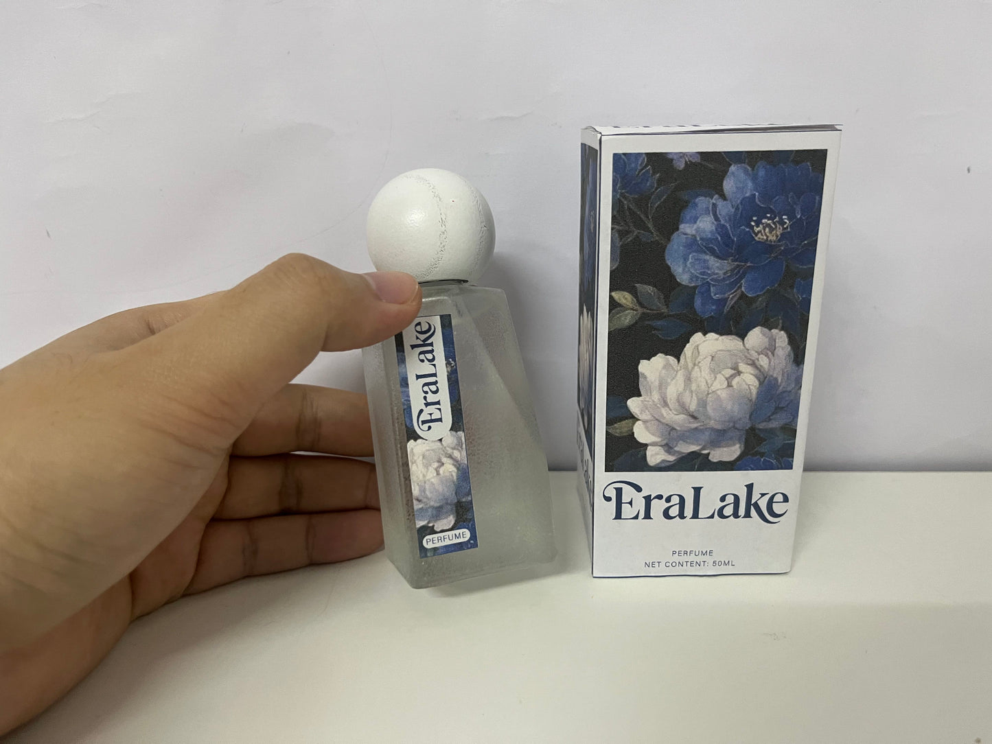 EraLake Peony-Themed Perfume —— Elegant Packaging & Delicate Scent for Daily Charm