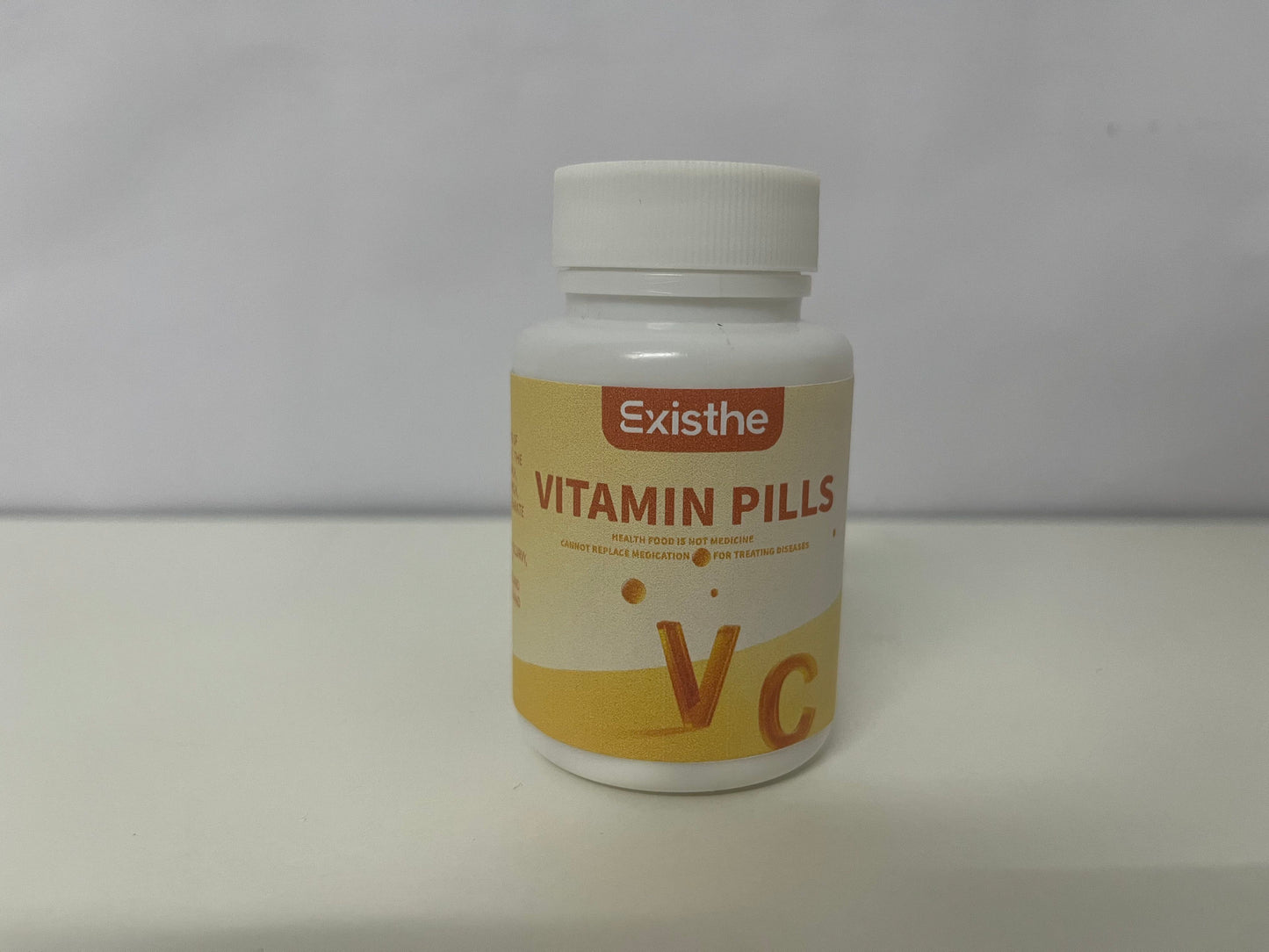 Existhe Vitamin C - Powerful Antioxidant Immune Support - Sensitive Stomach Existhe Vitamin C Pills Calcium Ascorbate