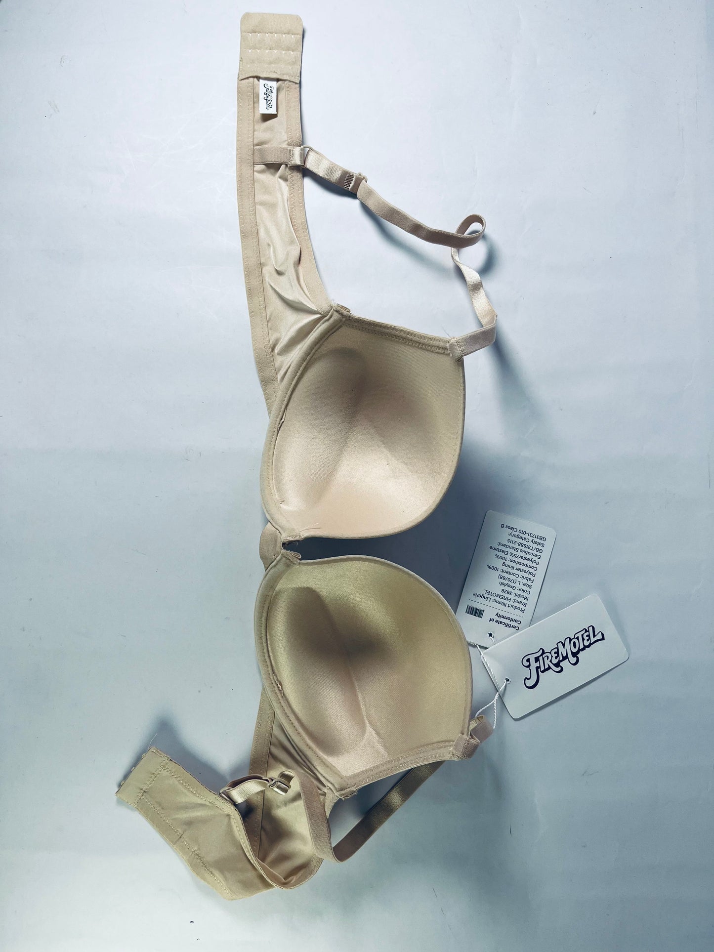 FIREMOTEL Women's Basic Smooth Bra,Women's Push Up Bra,Supportive Bras Comfortable Inbarely.Elastic but not tight, comfortable and soft.