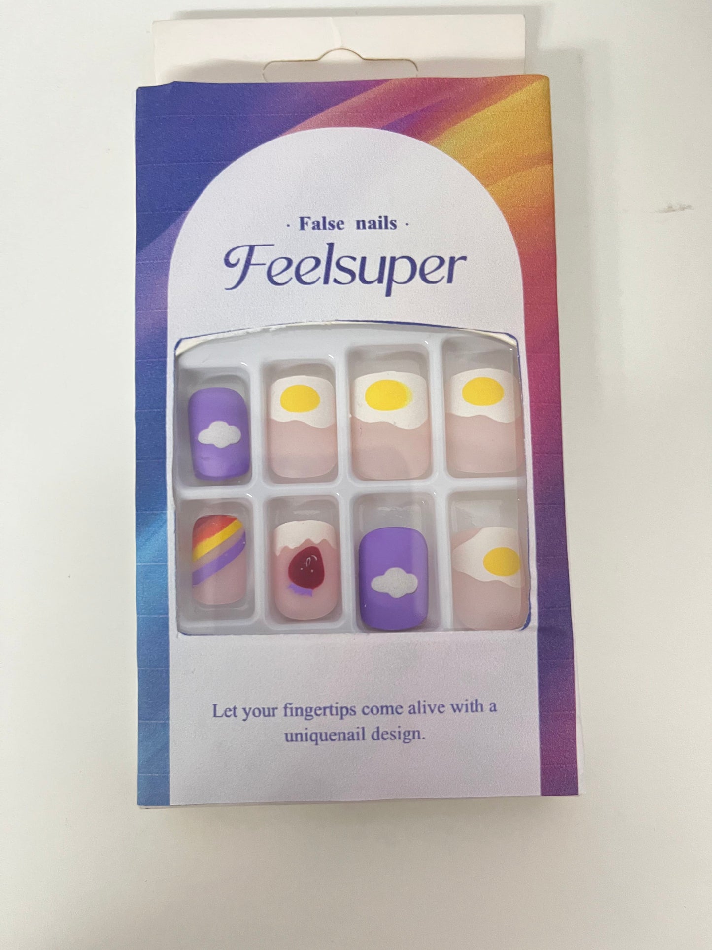 Feelsuper Cute Cartoon False Nails A Healing Fashion Essential for Fingertips