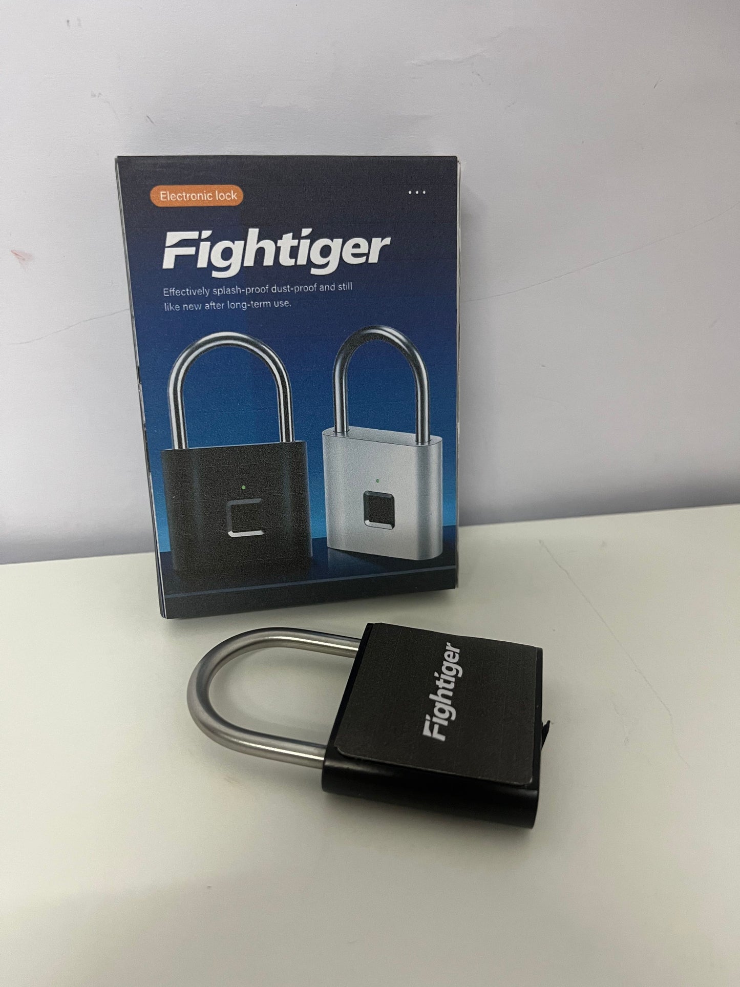 Fightiger Fingerprint Smart Electronic Padlock Splash-Proof & Dust-Proof Security Essential