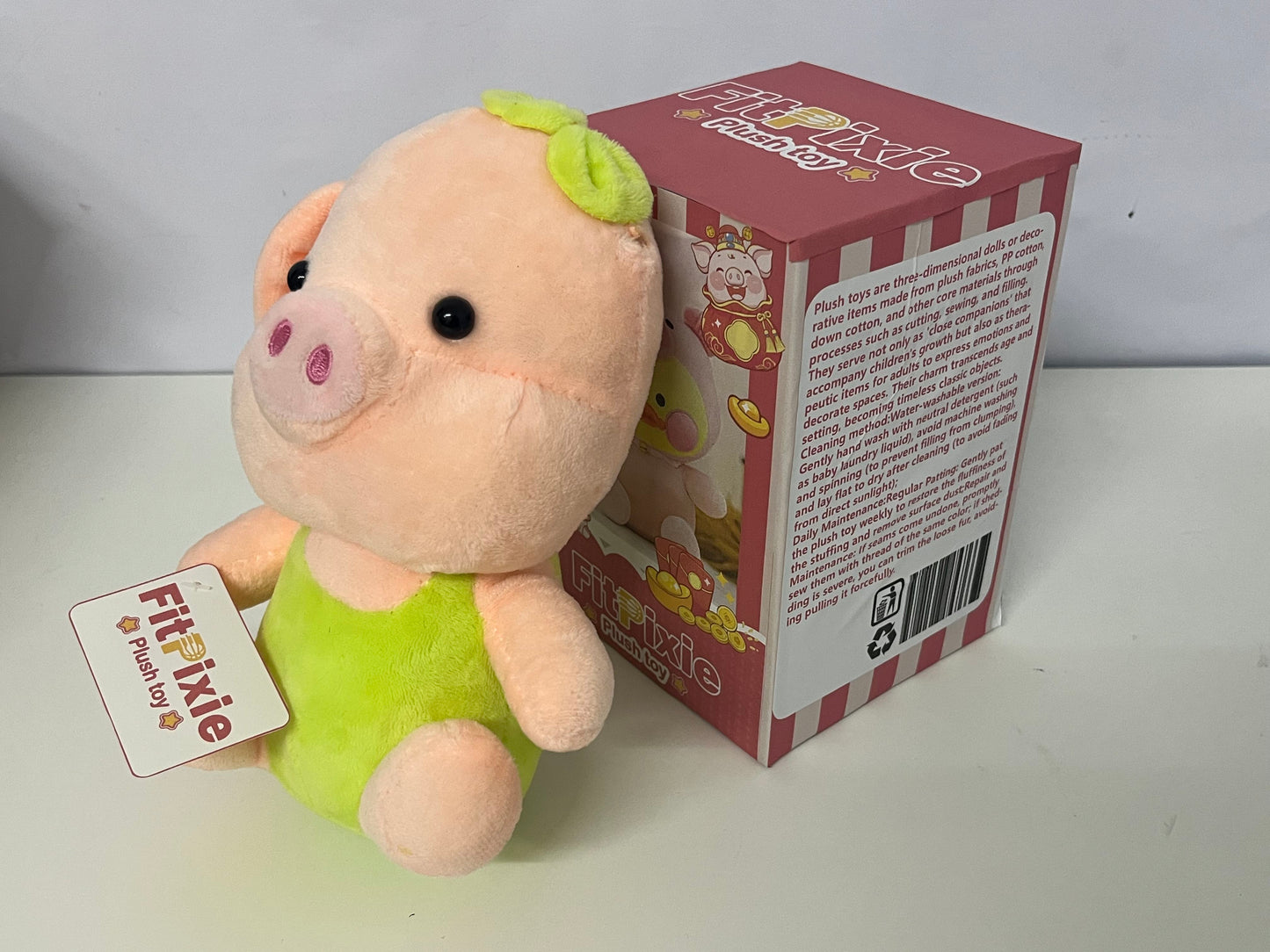 FitPixie Cute Pig Plush Toy A Soft & Healing Companion