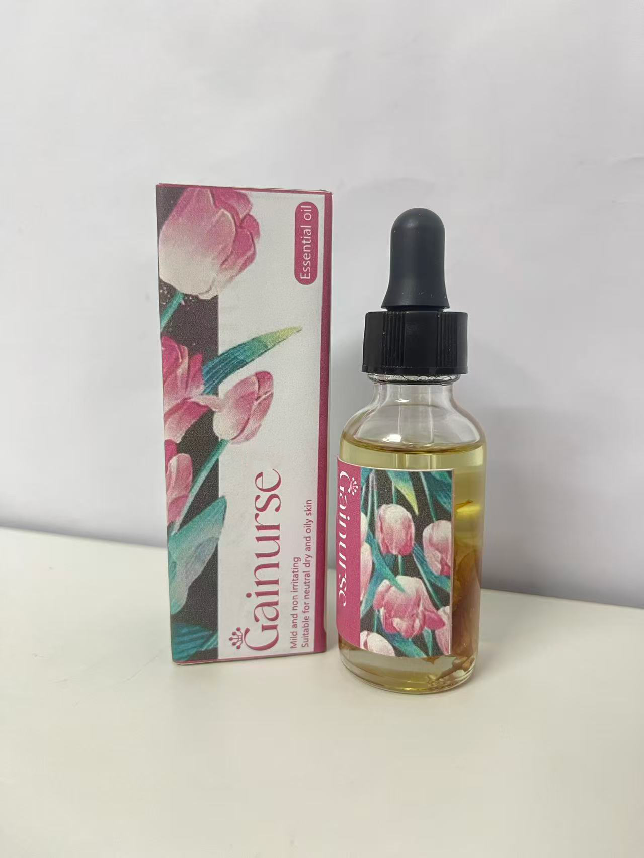Gainurse Tulip Plant Extract Gentle Skincare Essential Oil - Multi-Skin Type Facial & Body Care Serum Oil