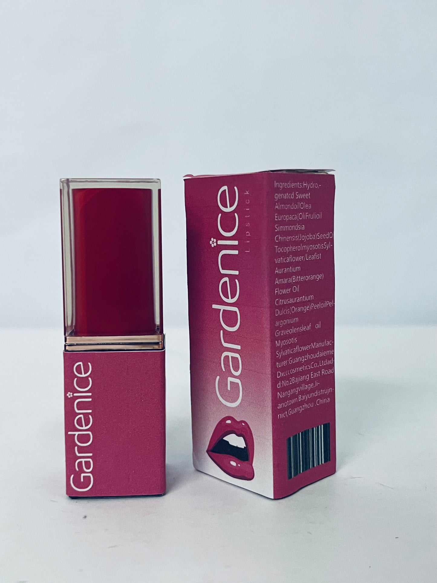 Gardenice Mineral Lipstick – Long-Lasting Natural Lip Color, Nourishing Mineral Wax Formula with Vitamin E & C, Sun-Protective, Non-Toxic, Paraben-Free, Cruelty-Free – Exposed