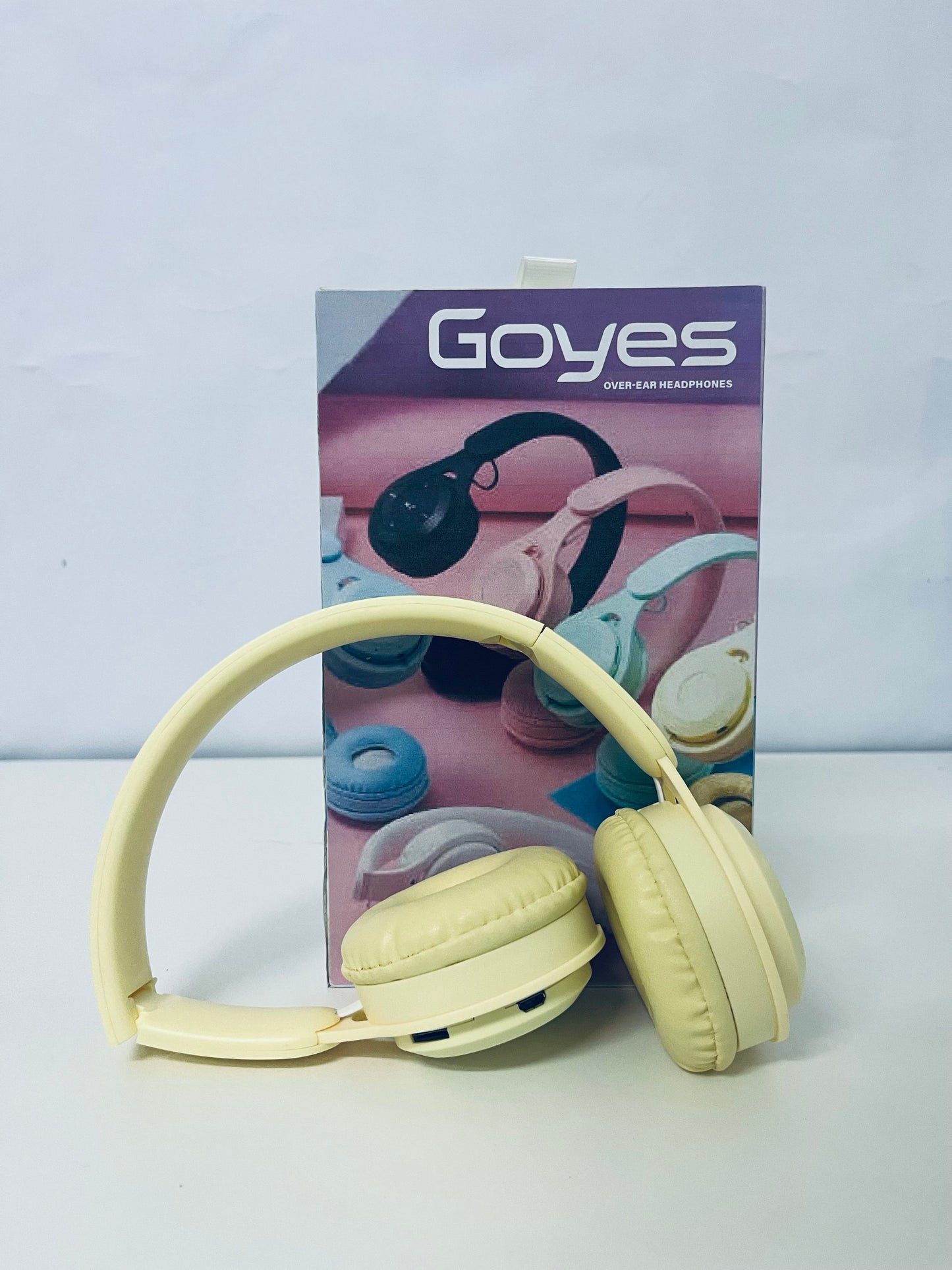 Goyes Macaron Over-Ear Bluetooth Headphones Stylish Streetwear Immersive Sound A Multi-Scene Audio-Visual Entertainment Companion