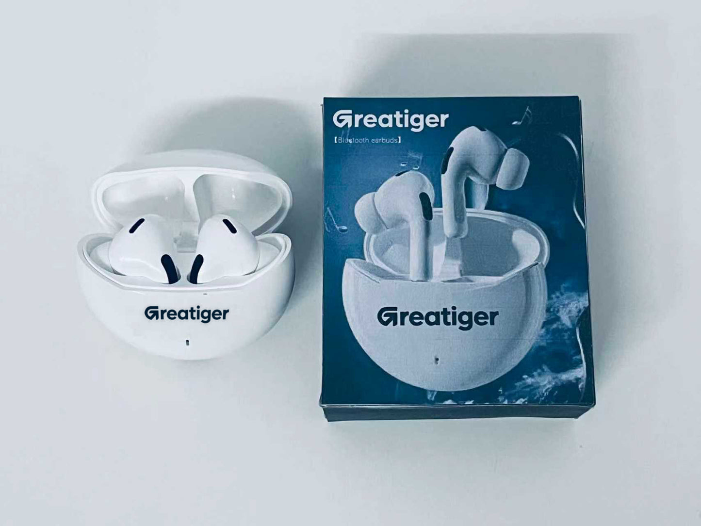 Greatiger True Wireless Bluetooth Earbuds: Immersive Sound Quality, Comfortable Wearing, Mini Portable