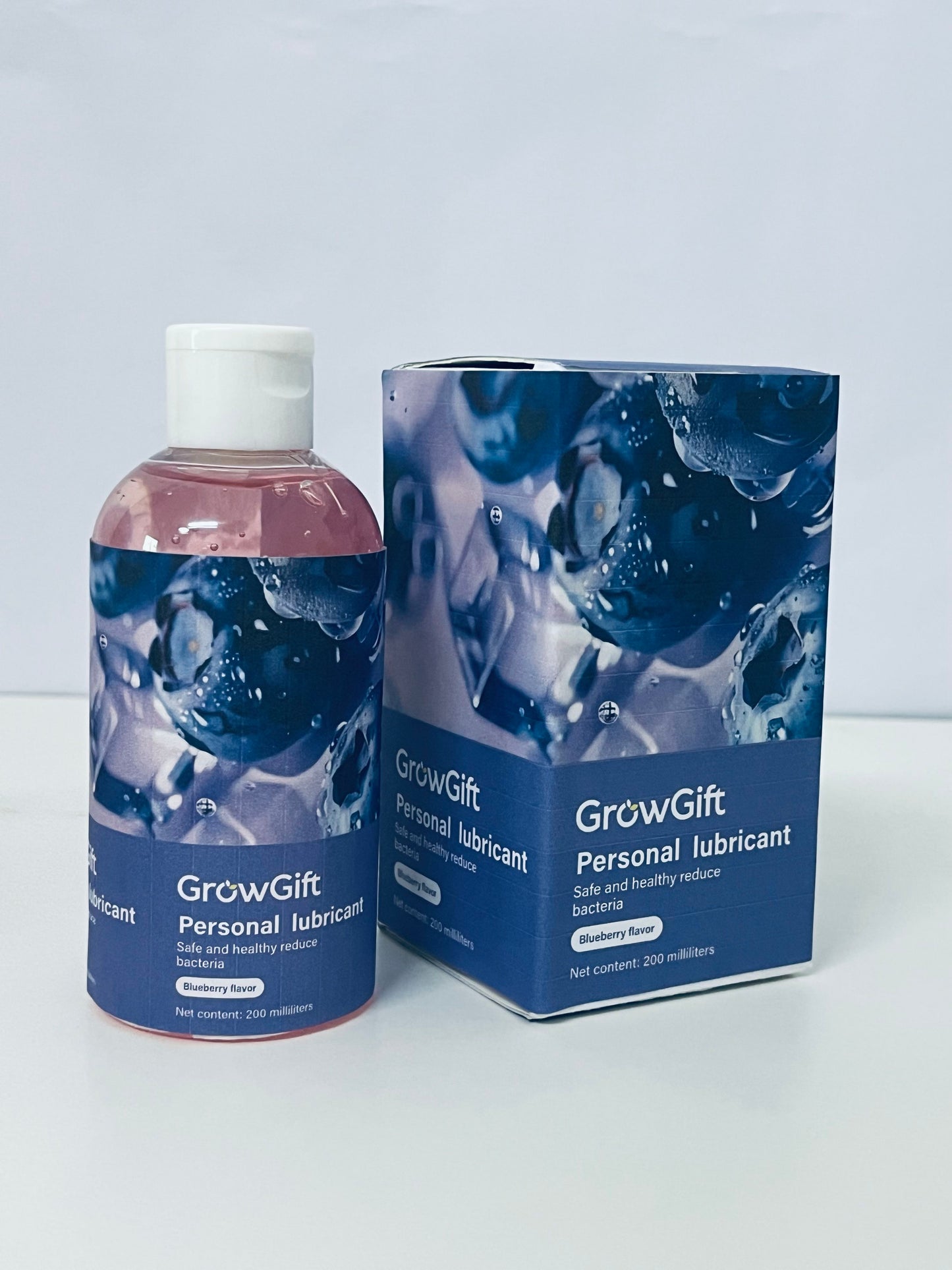 GrowGift Blueberry Flavor Personal Lubricant: Intimate Care Good Combining Comfort and Health