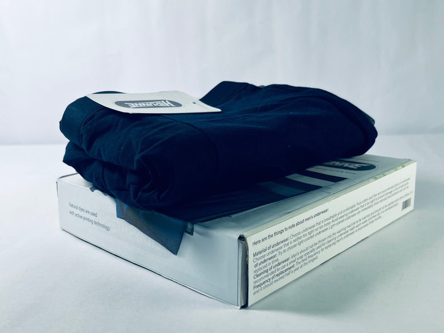 HIDUNNE Men's Ultra Breathable Underwear,No Riding Up Boxer Briefs with ComfortFlexible Waistband,5 Pack