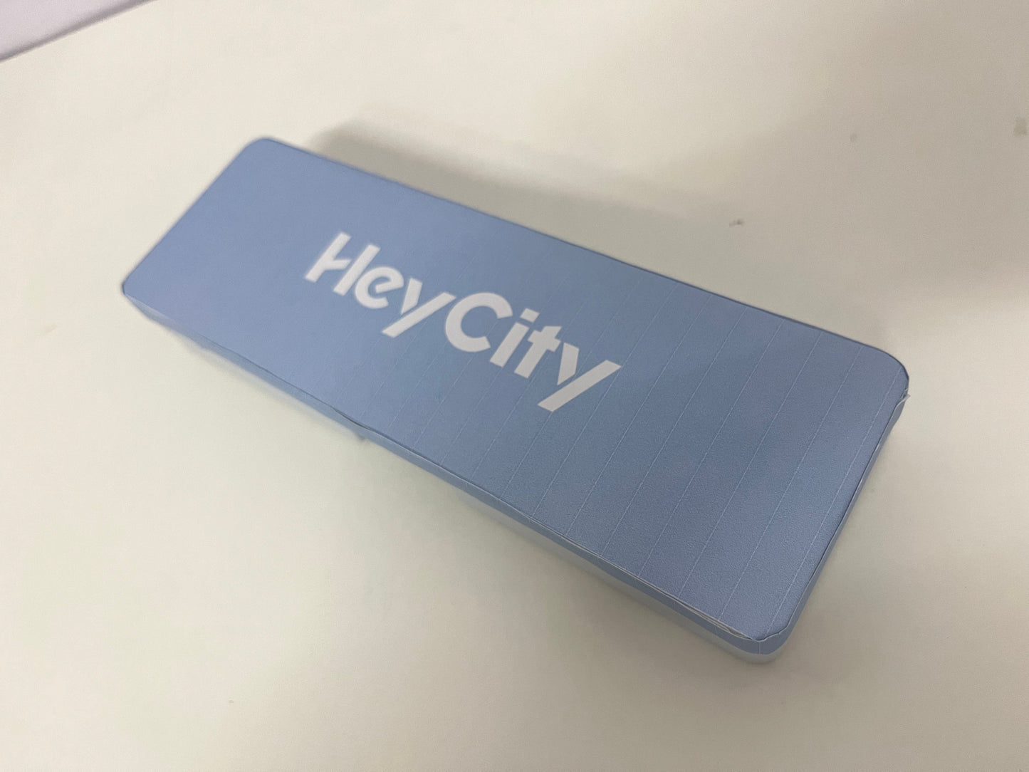 【HeyCity Light Blue Pen Storage Box】—— Sleek Organizer for Stationery Essentials