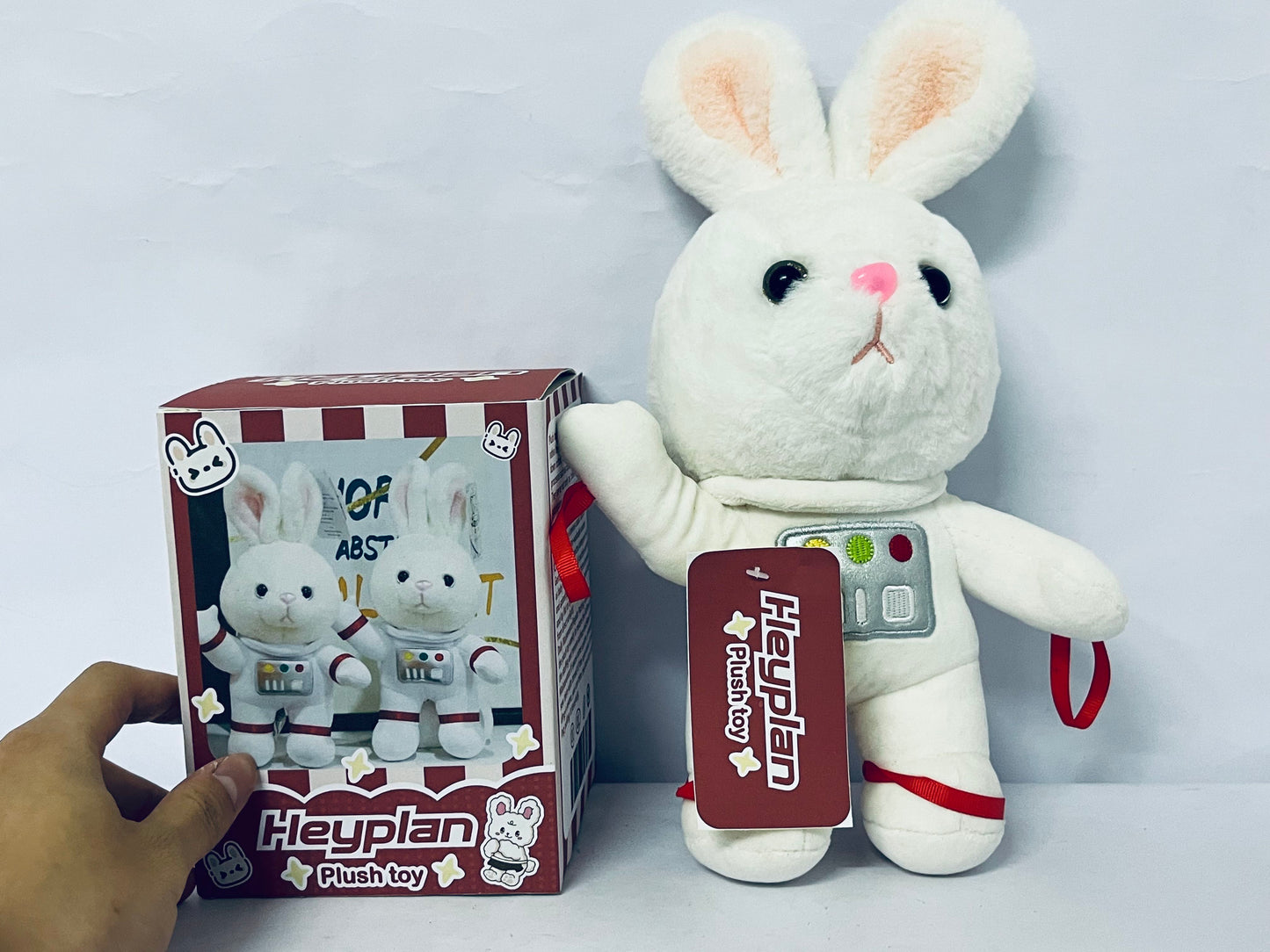 Heyplan Adorable Space - Themed Bunny Plush Toy, Ultra - Soft for Hugging, Ideal Gift for Kids