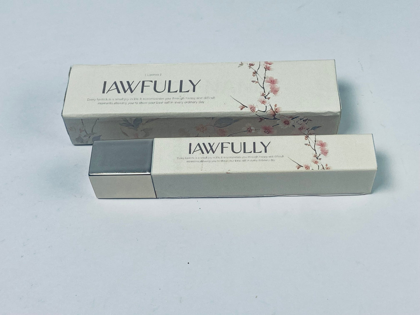IAWFULLY Matte Lipstick, Lip Makeup Infused with Hyaluronic Acid for up to 16HR Wear, Worth It, 0.06 Oz