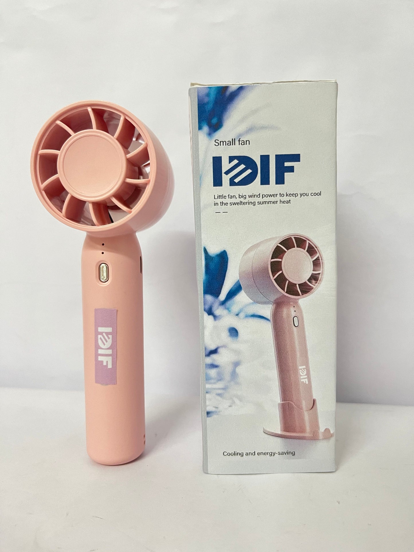 IDIF Electric fans Handheld Small Fan - Mini Size, Strong Wind, Cool Companion for Midsummer