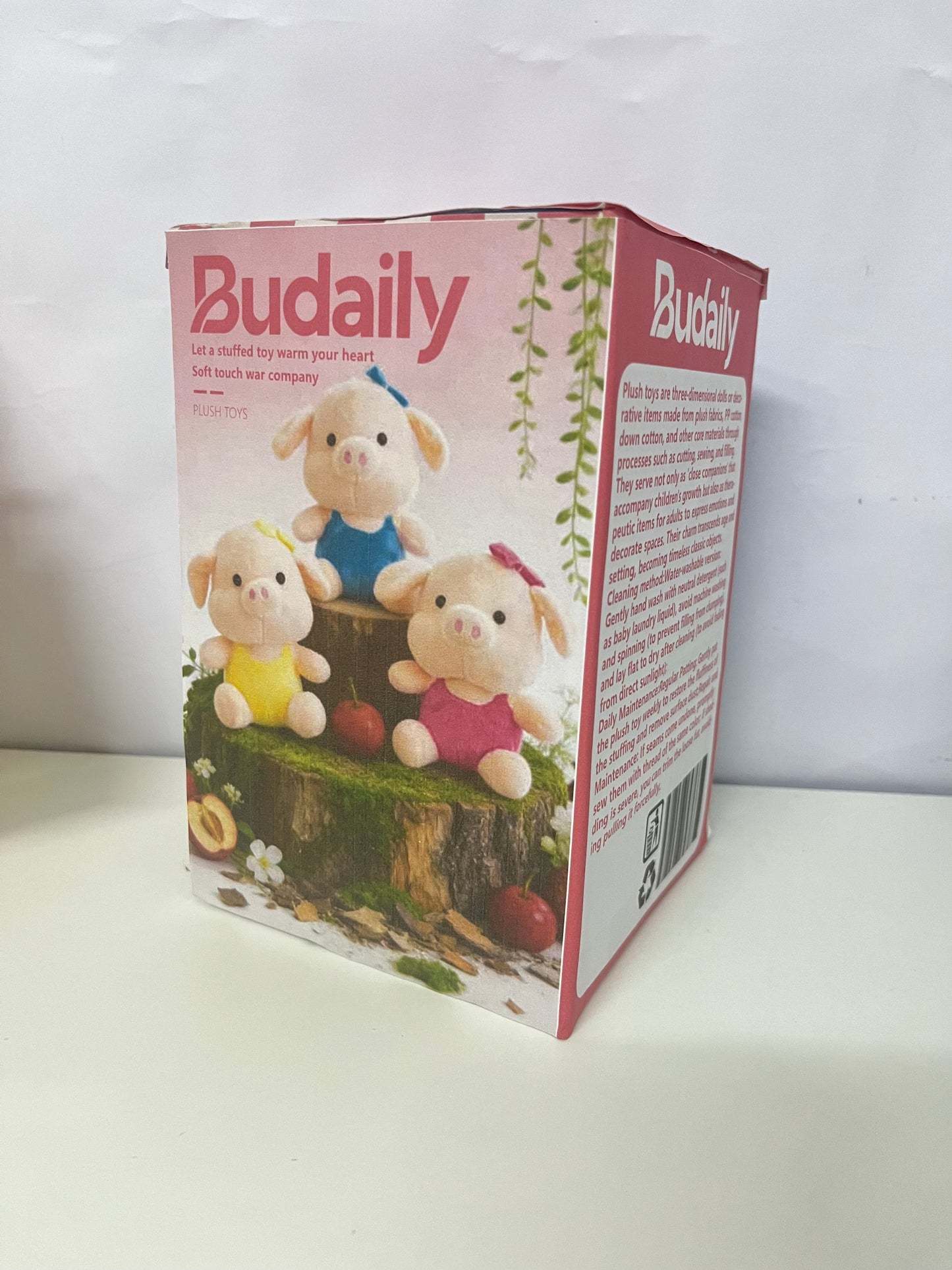 【Budaily Plush Pig Toy】—— A Soft Cuddly Companion for All Ages