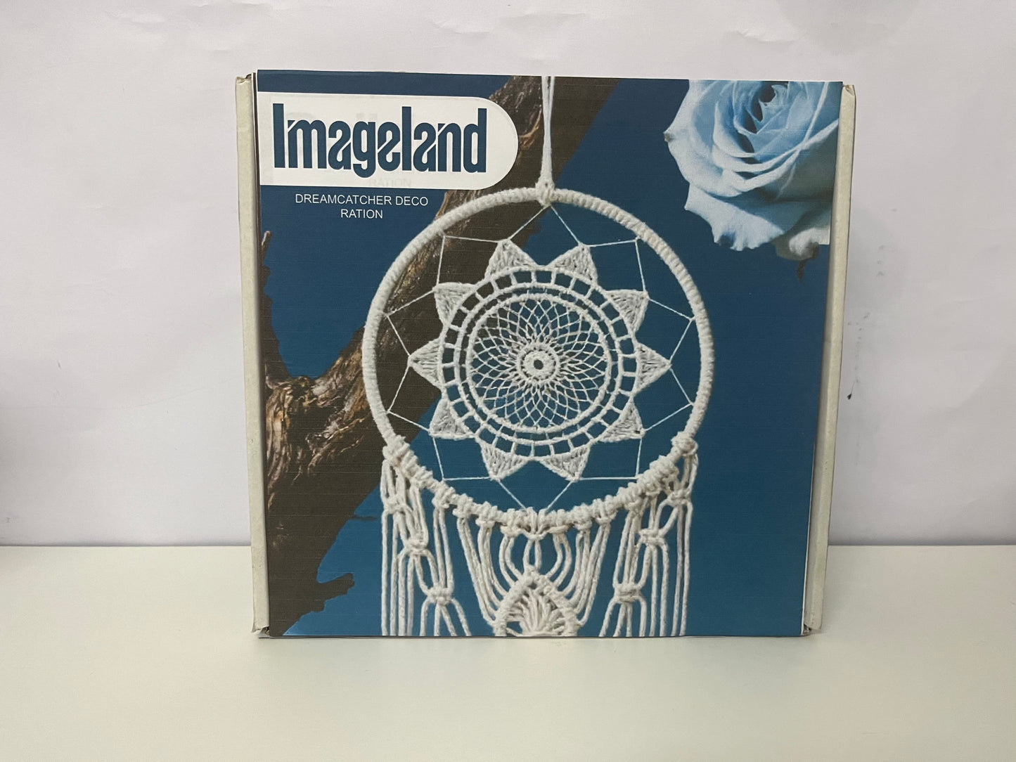 「Imageland Dream Catcher」——Sunflower Macramé Dreamcatcher - Nordic Style Home Wall Decor