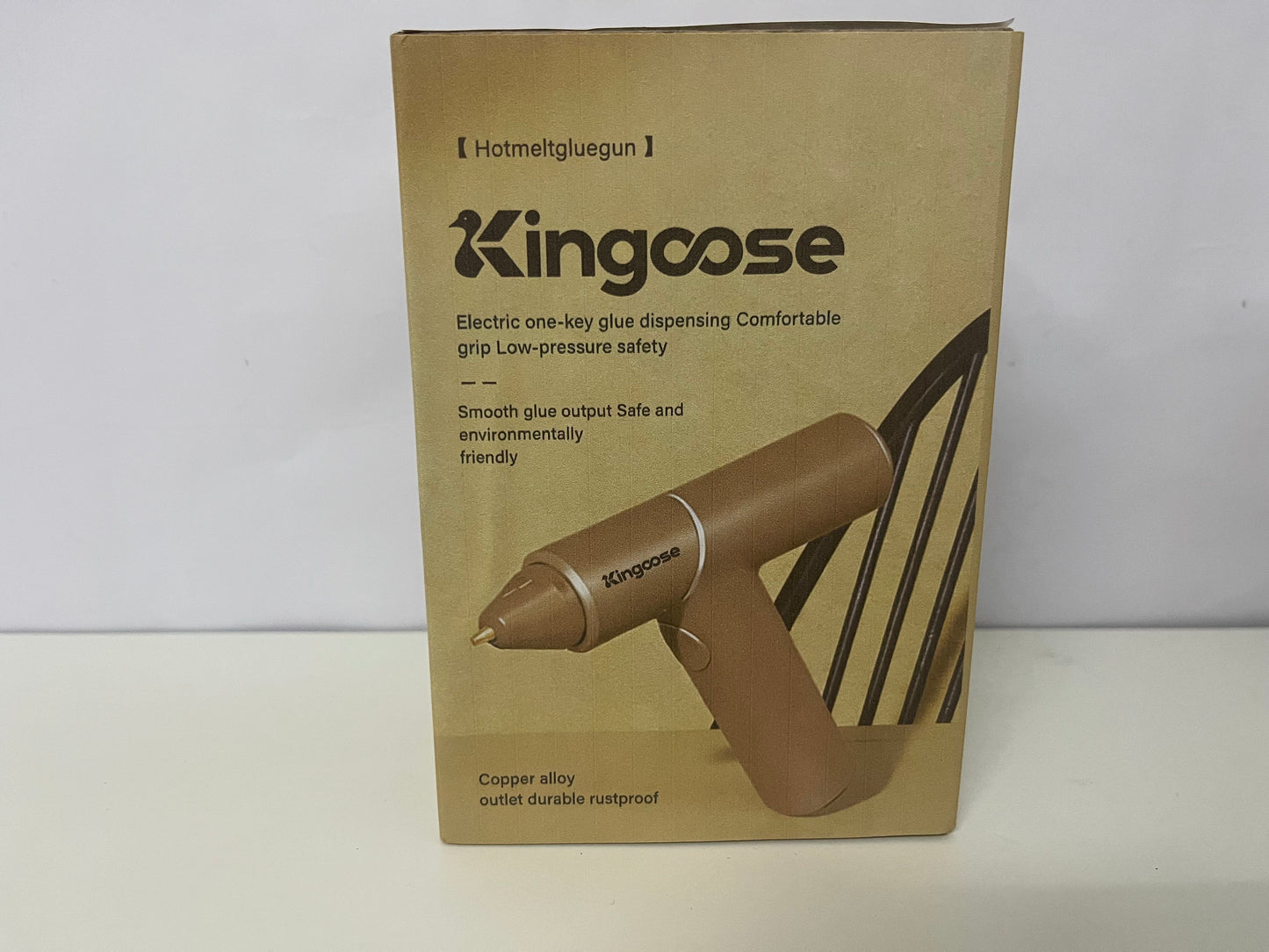 Kingcose Electric One-Key Dispensing Hot Melt Glue Gun An Efficient Tool for Crafts & Repairs