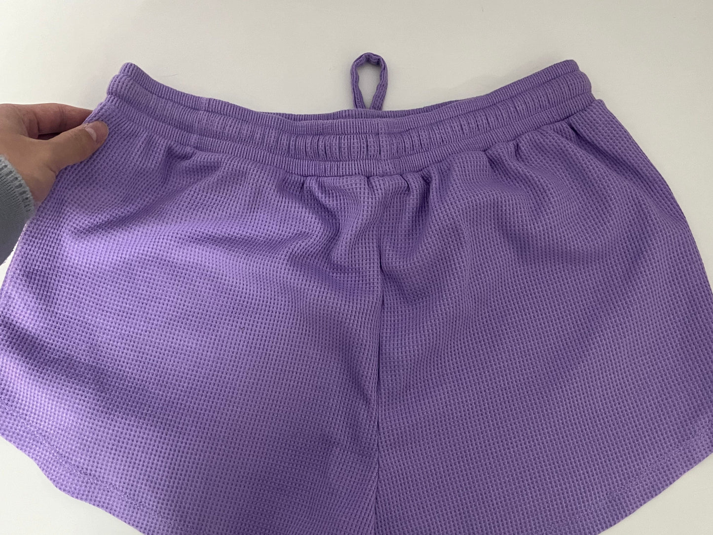 Kiten Lavender Waffle Shorts A Comfortable & Casual Essential for Daily Wear
