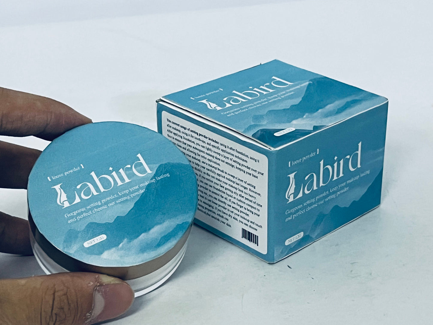 Labird Loose Setting Powder - Long-Lasting, Oil-Control, Fine Texture for Translucent Matte Finish