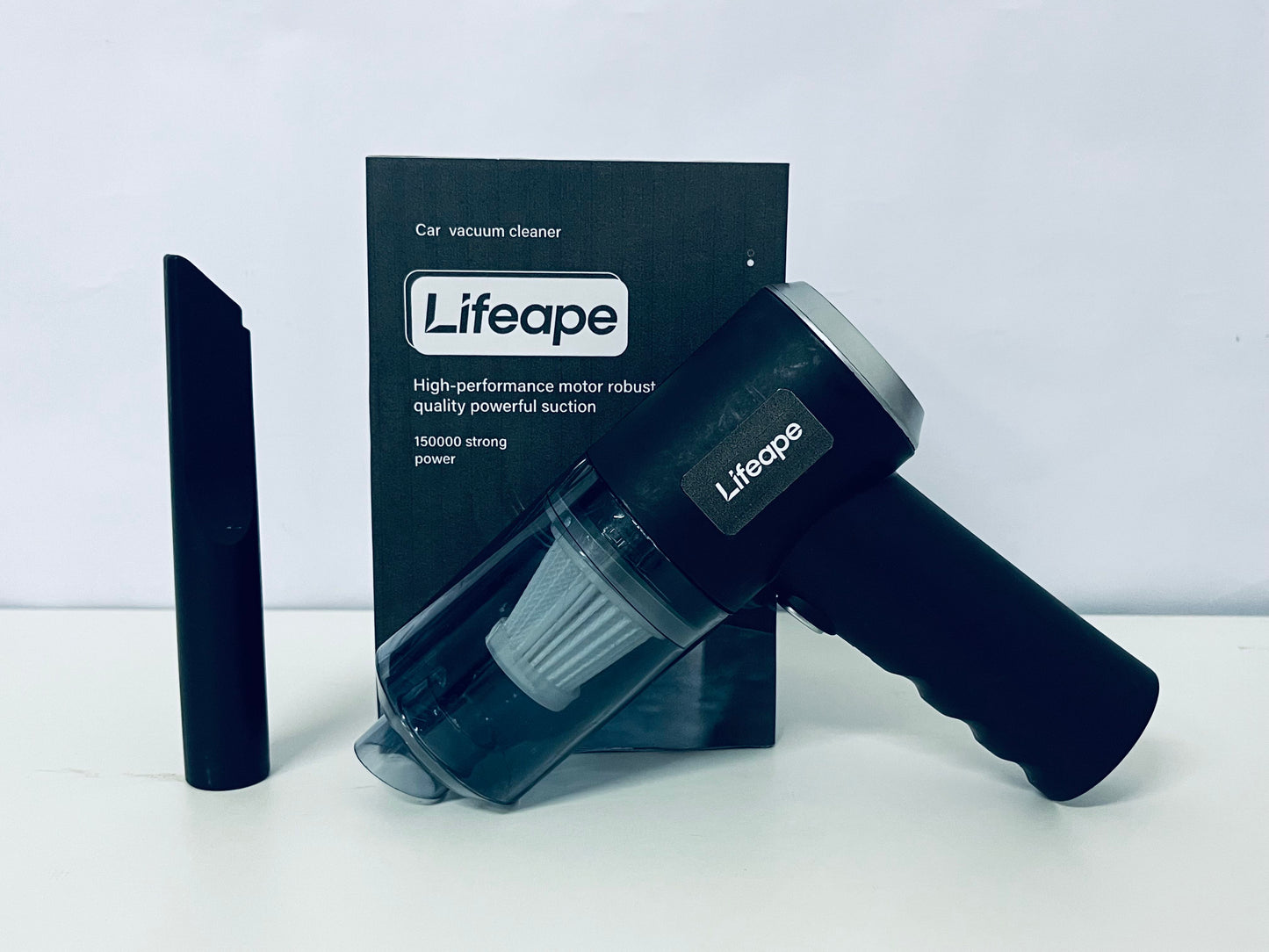 Lifeape Car Vacuum Cleaner, Handheld Portable High-Suction Cleaner for Car Interior, High-Performance Motor Multi-Scenario Dust Remover