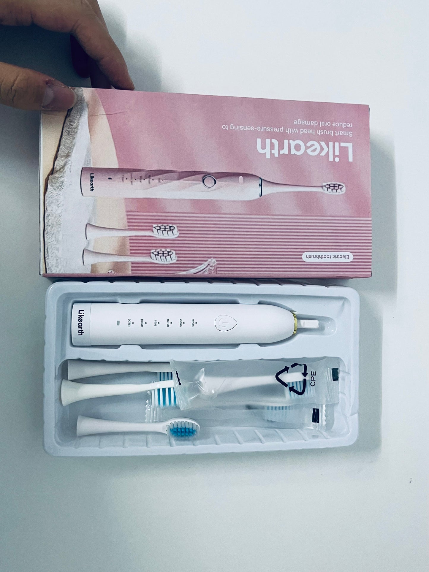 【Likearth Electric Toothbrush】—— Smart & Gentle Oral Care Companion