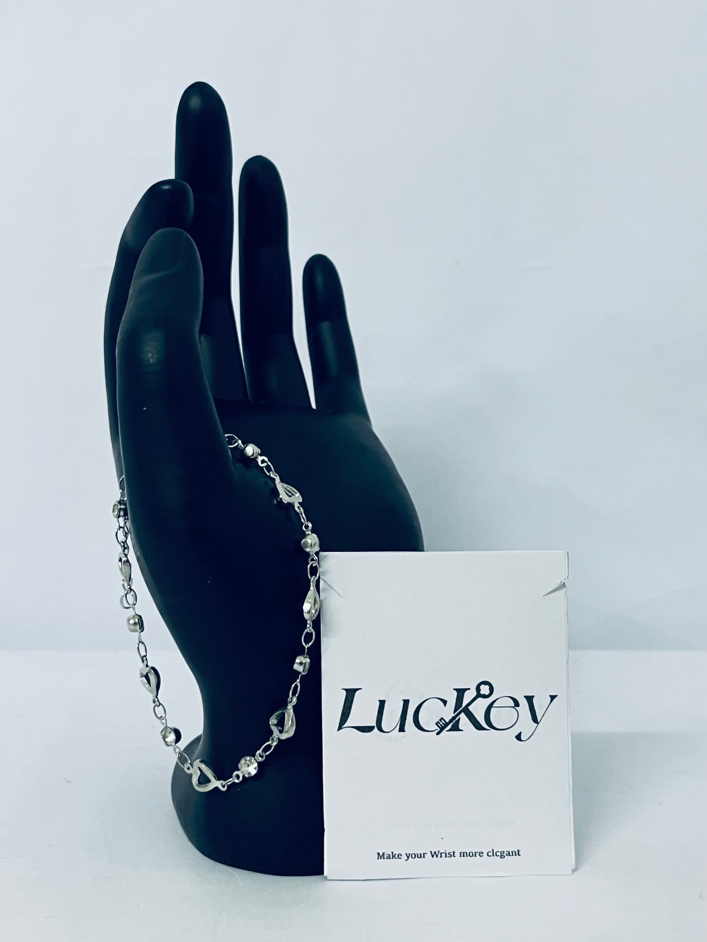Luckey Gold Bracelets for Women Waterproof, 14K Real Gold Jewelry Sets for Women, Trendy Thin Dainty Stackable Cuban Link Paperclip Chain Bracelet Pack Fashion