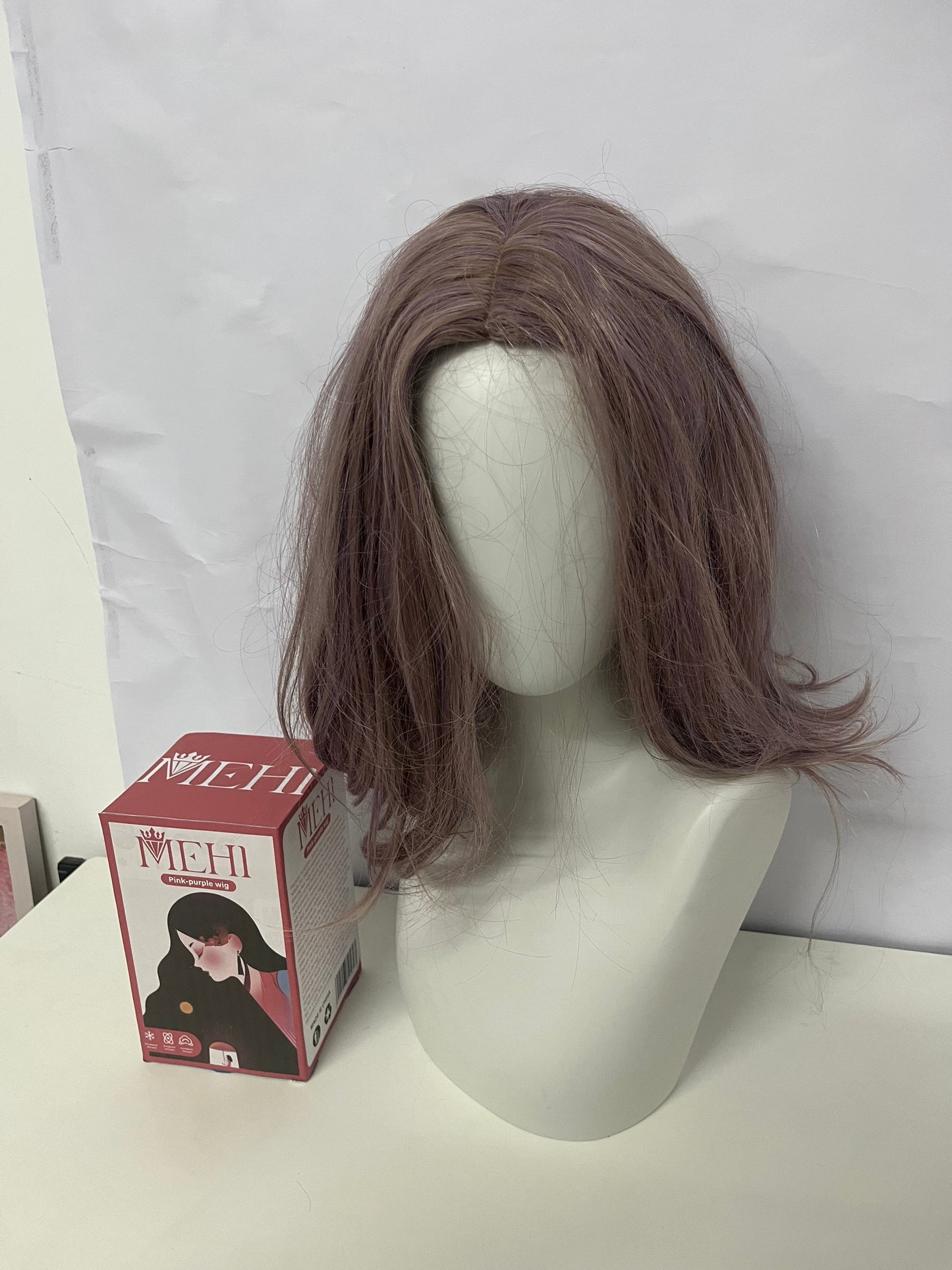MEHI Shoulder-Length Wavy Wig - Synthetic Fashion Hairpiece