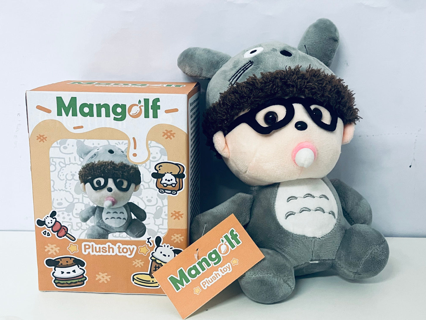 【Mangolf Totoro Cosplay Plush Toy】—— Adorable Cuddly Companion for Anime Fans