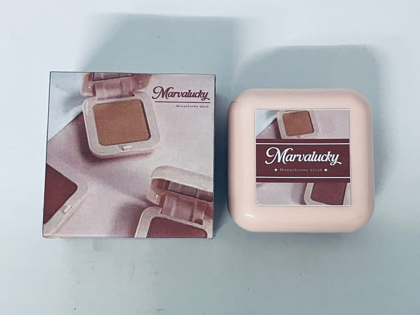 Marvalucky Blush | Long-Lasting Powder Blush With A Buildable Result